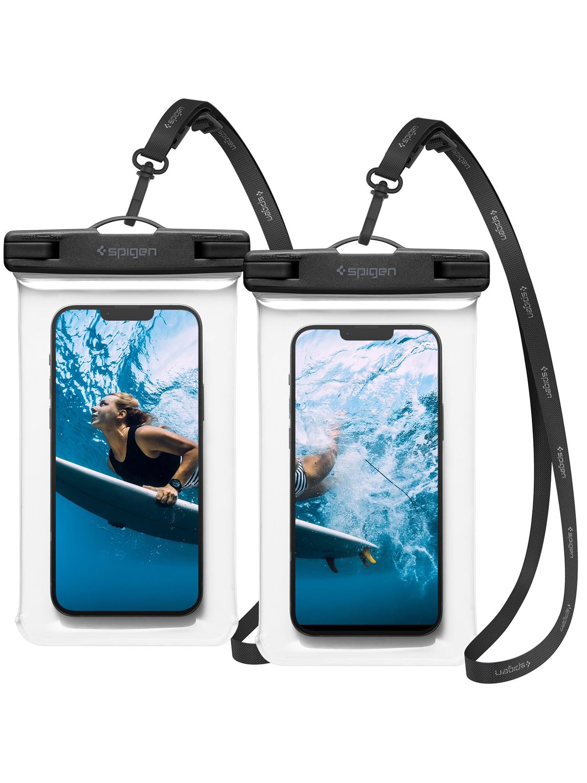 Spigen Aqua Shield Waterproof Case A601 2 Pack - Crystal Clear - Handys Cover Cases - Amp03098