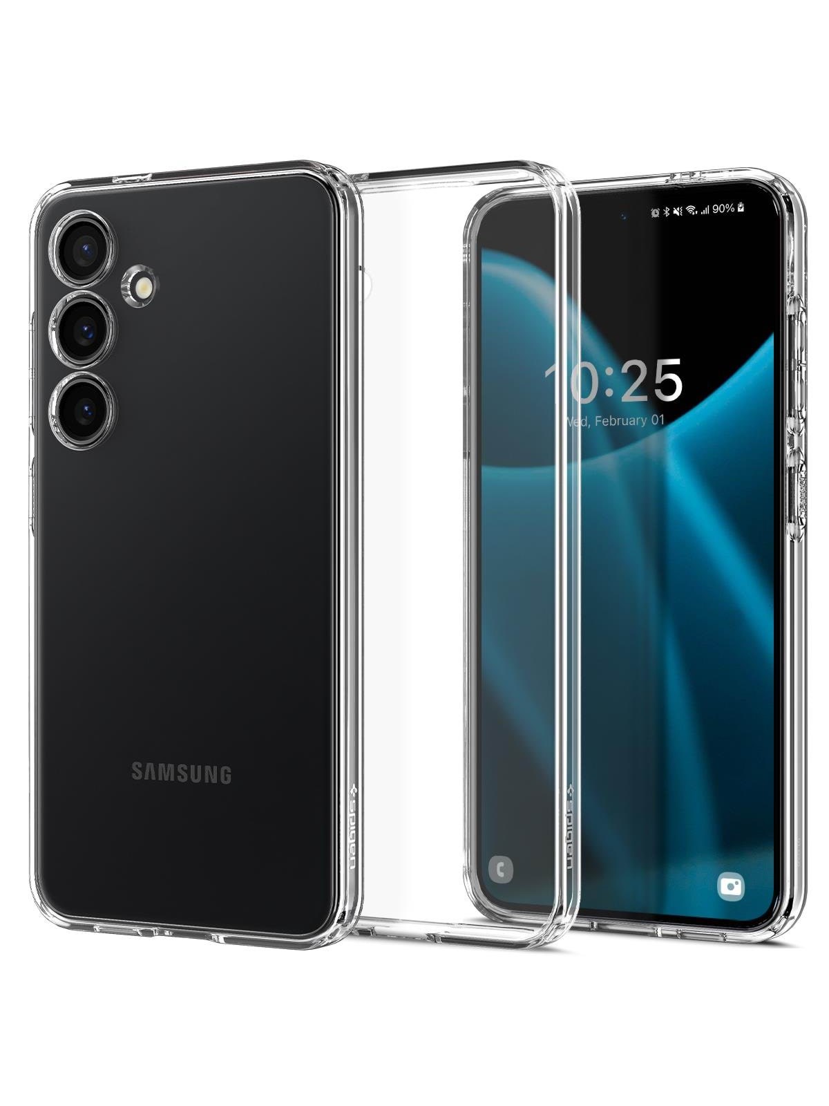 Spigen Liquid Crystal - Crystal Clear - Samsung Galaxy S24 - Handys Cover Cases - Acs07343