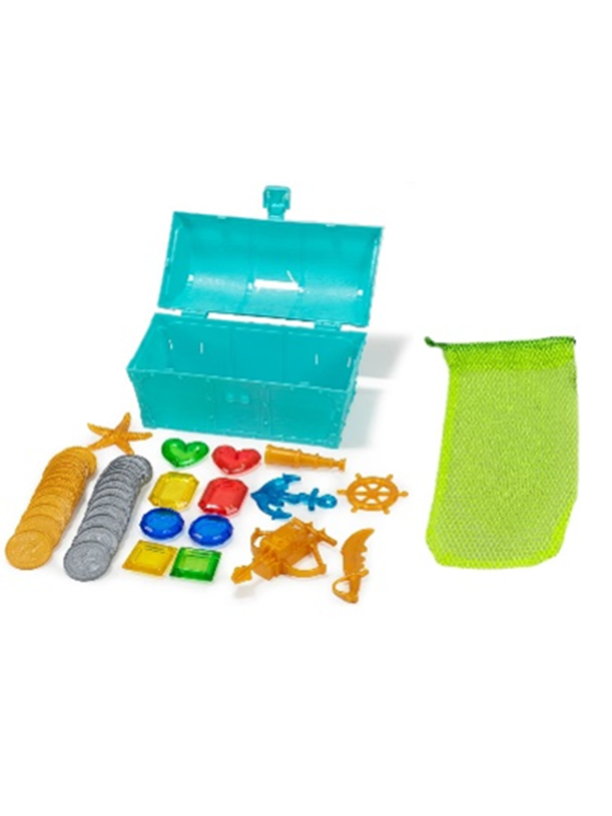 Happy Summer Treasure Chest Dive Set 44 Pcs - Wasserspielzeug - 303505