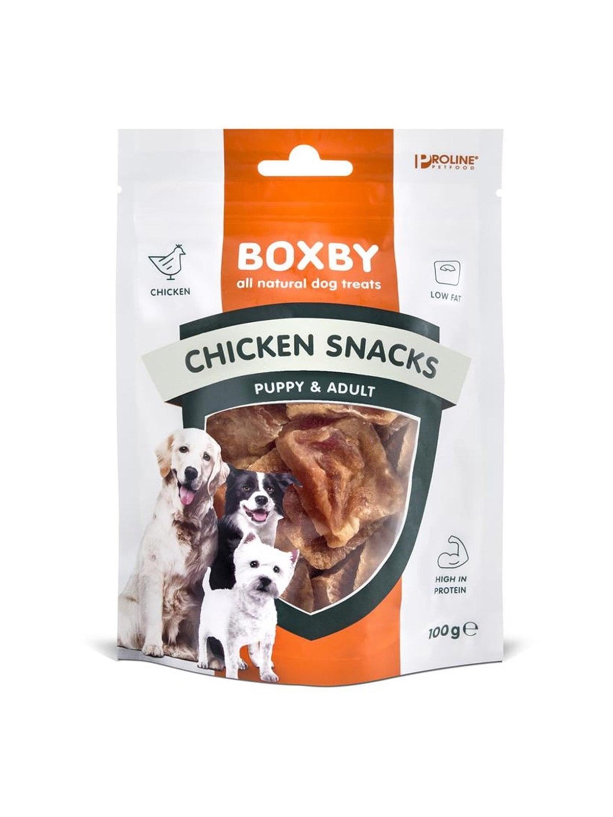 BOXBY Chicken Snacks 100 g.