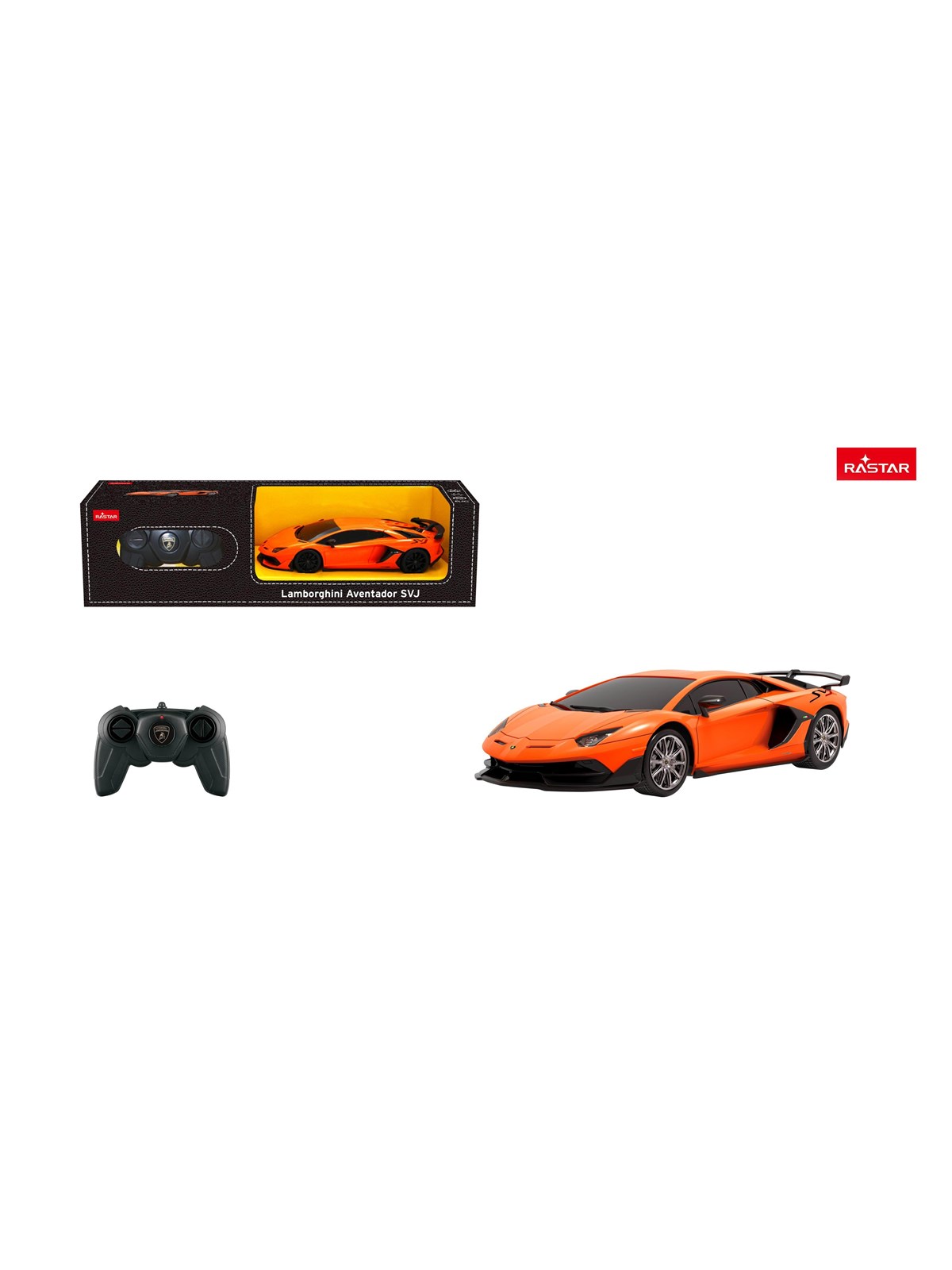 Rastar R/c 1:24 Lamborghini Aventador Svj Orange - Spielzeugauto - 96100