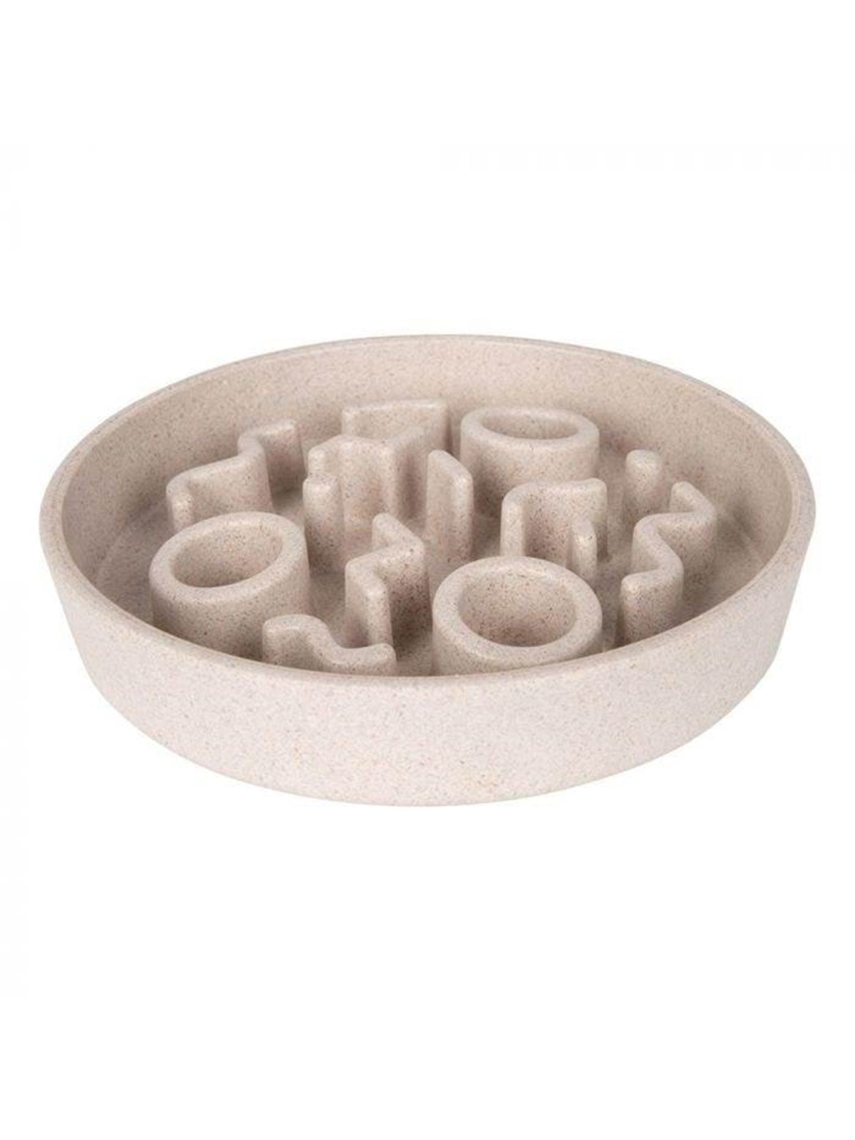 District 70 District70 - Bamboo Cat Slow Feeder Ø 13.5cm Merengue - (WA6962)