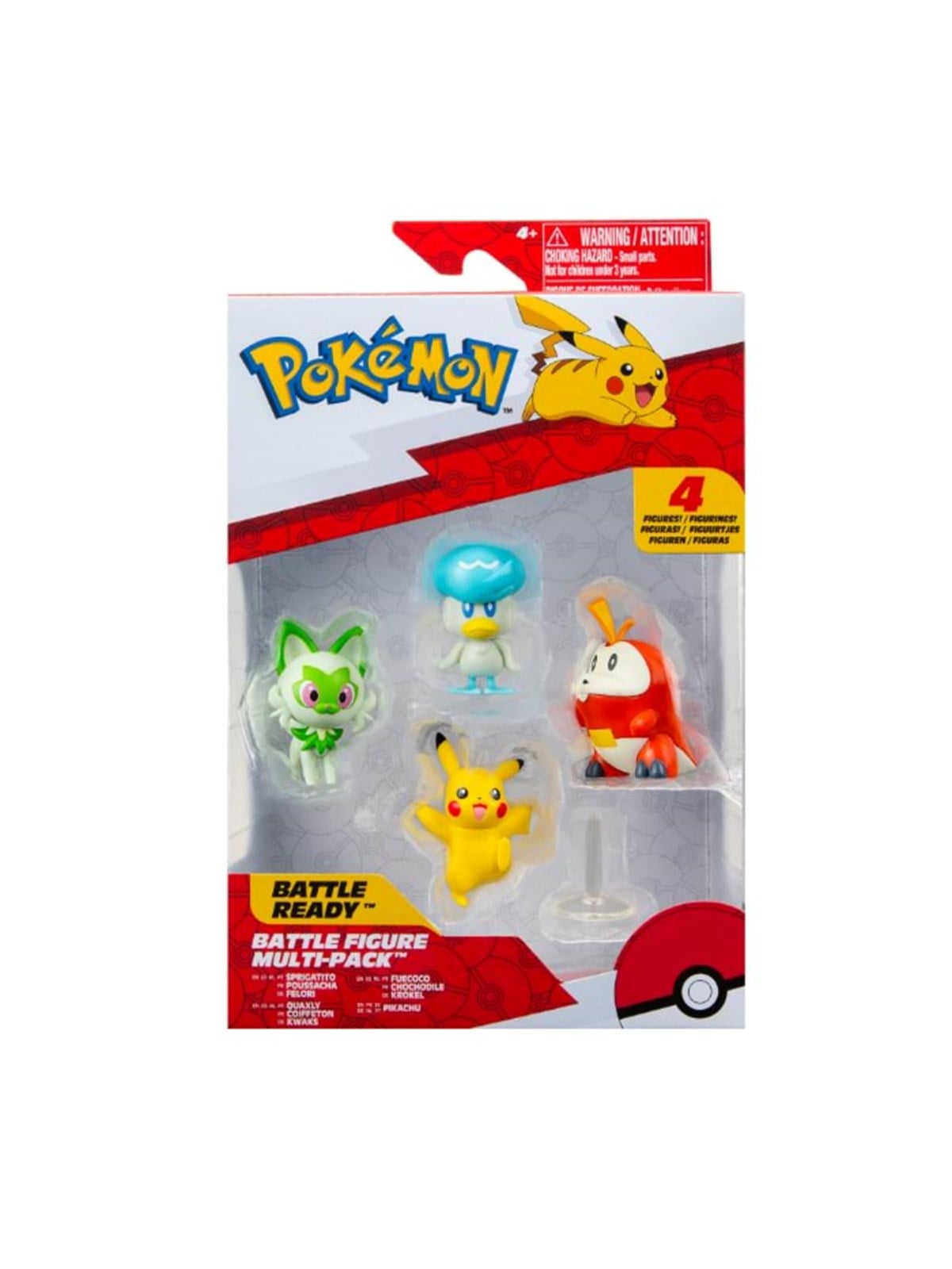Pokemon Battle Figure Gen IX 4 Pack - Pkw3402