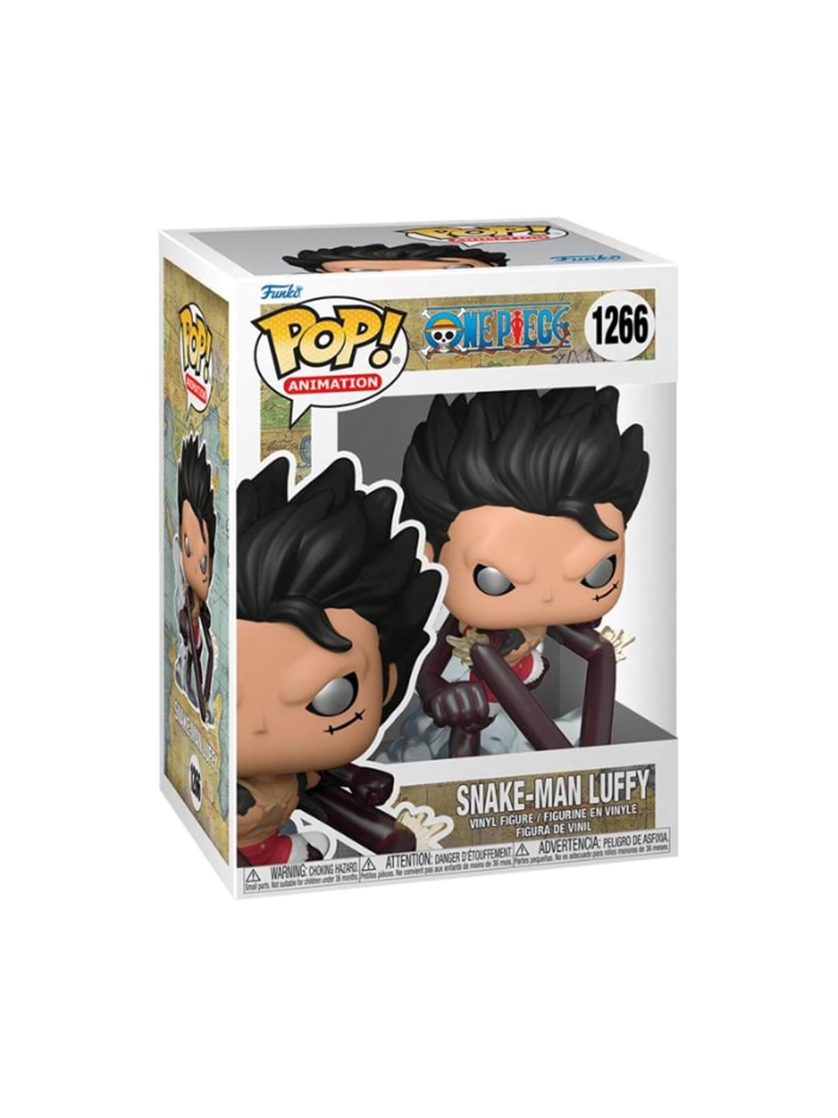 Funko! - Pop Vinyl One Piece Snake Man Luffy - Figur - Merchandise - 61368