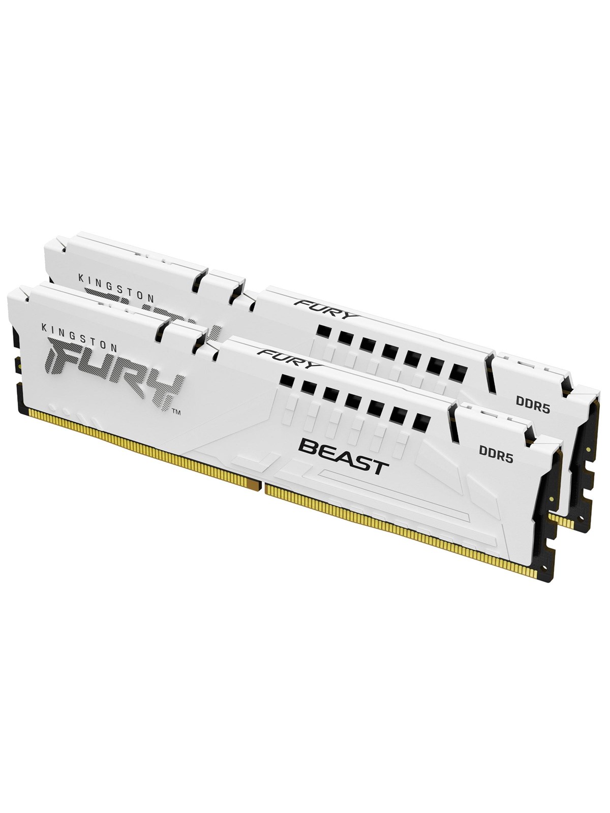 Kingston Fury Beast Ddr5-6000 - 32gb - Cl30 - Dual Channel (2 Pcs) - Amd Expo & Intel Xmp - Weiß - Ram - Kf560c30bwek2-32