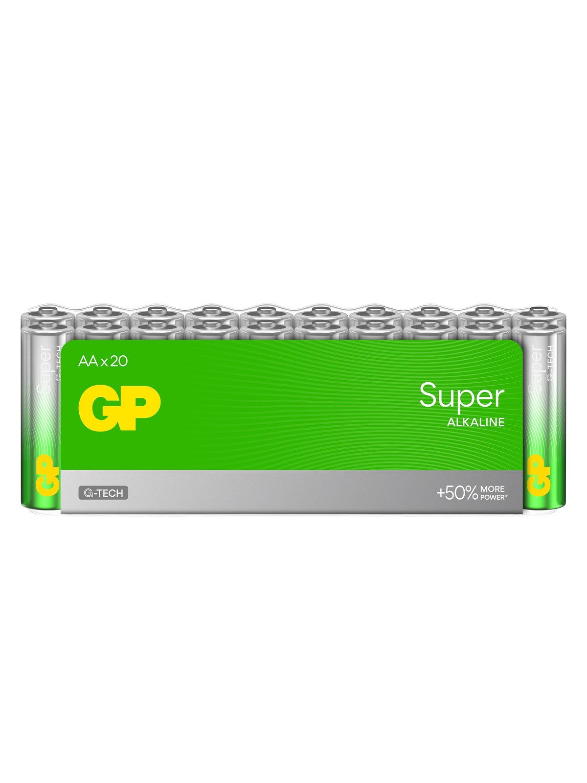 GP Battery Super Alkaline Aa/lr6 20-pack - Batterien Und Akkus - 151439