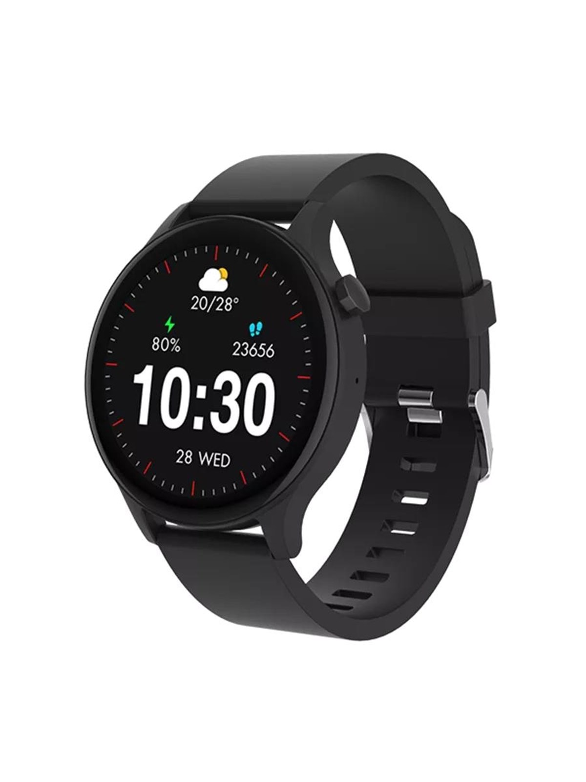 Denver Swc-338 - Black - Smartwatches Pulsuhren Sportuhren Schrittzaehler - Swc-338b