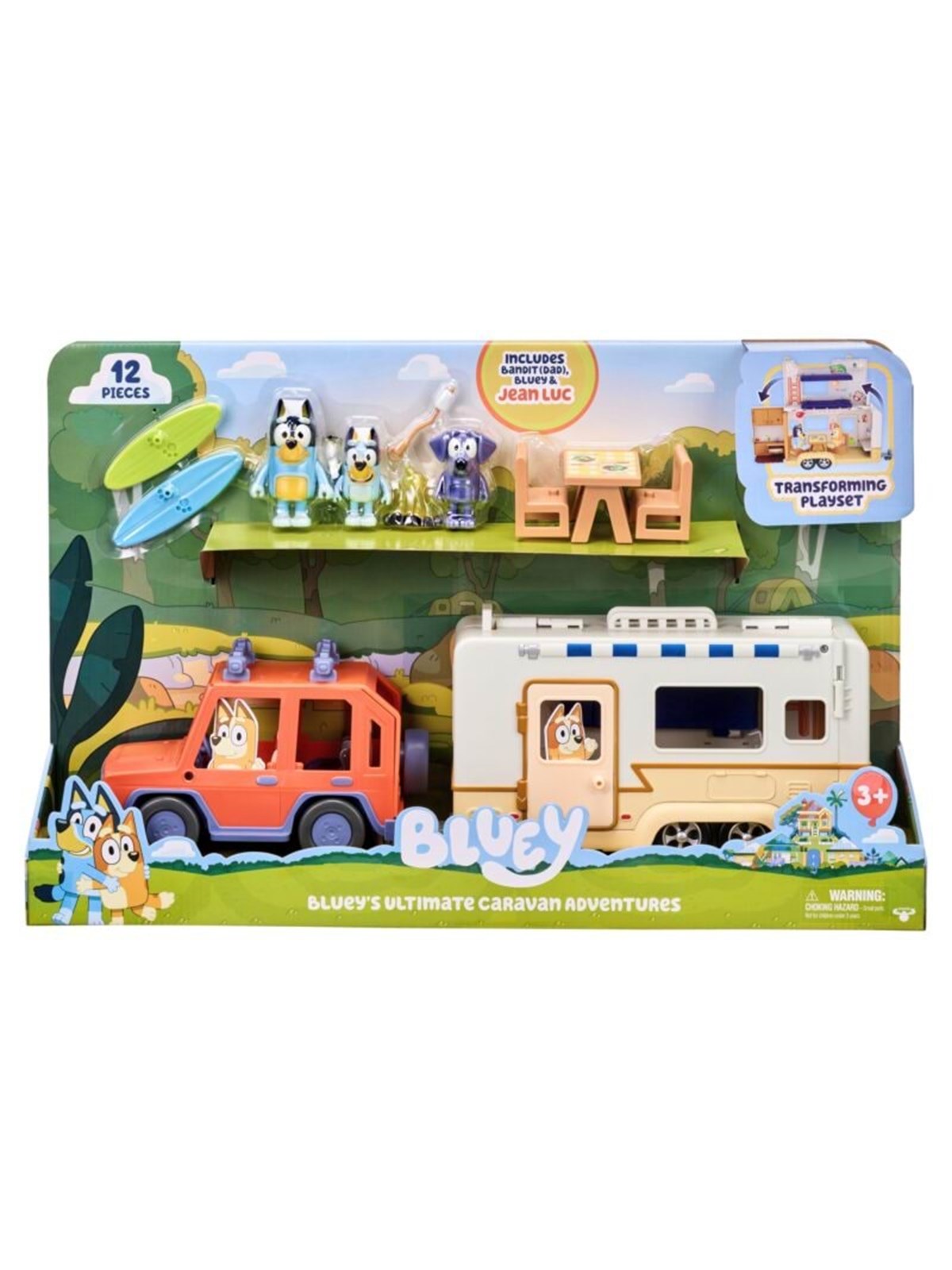 Bluey Ultimate Caravan Adventures - Figuren - 90130