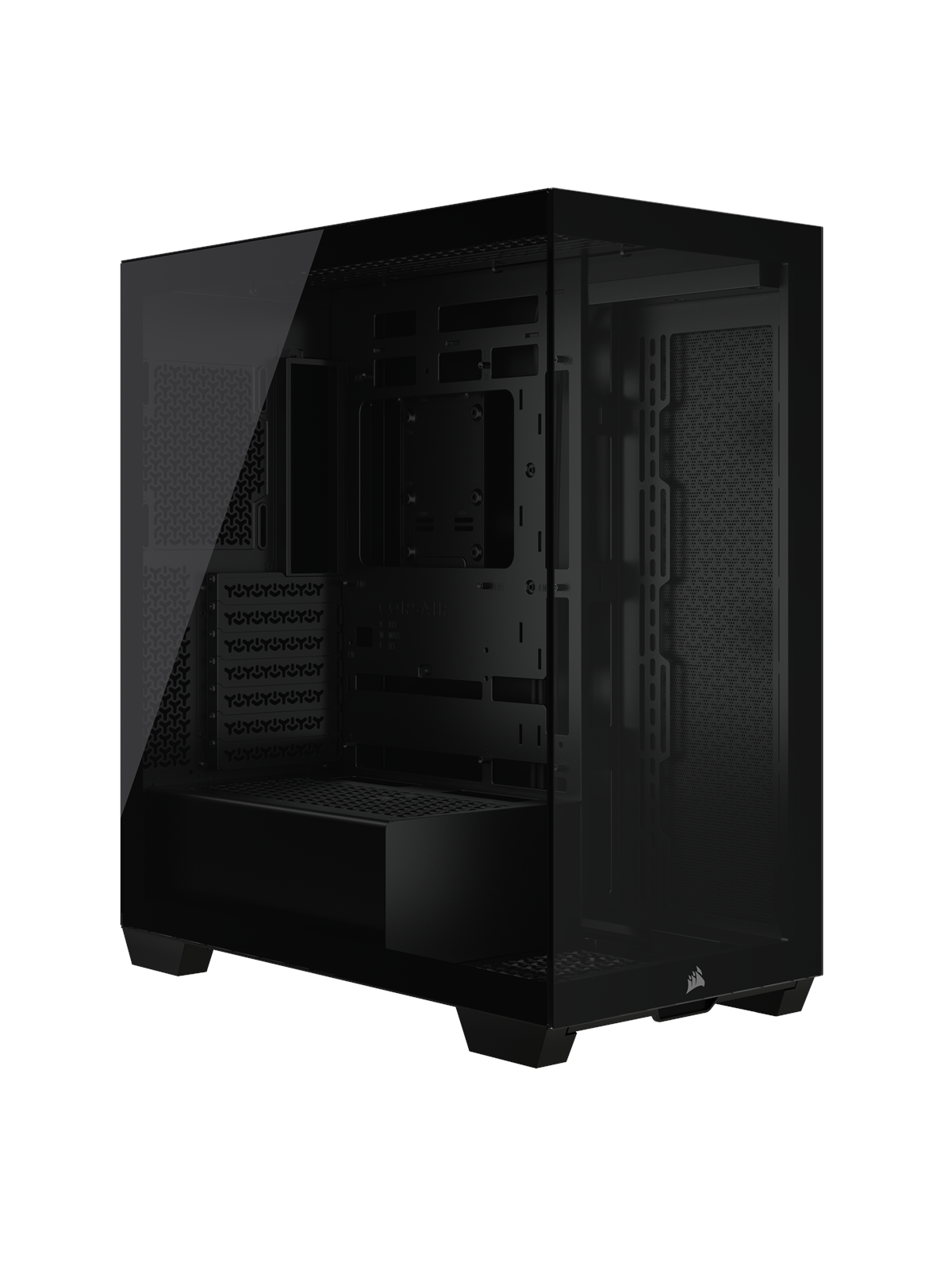 Corsair 3500x - Gehäuse - Miditower - Schwarz - Gehaeuse - Cc-9011276-ww