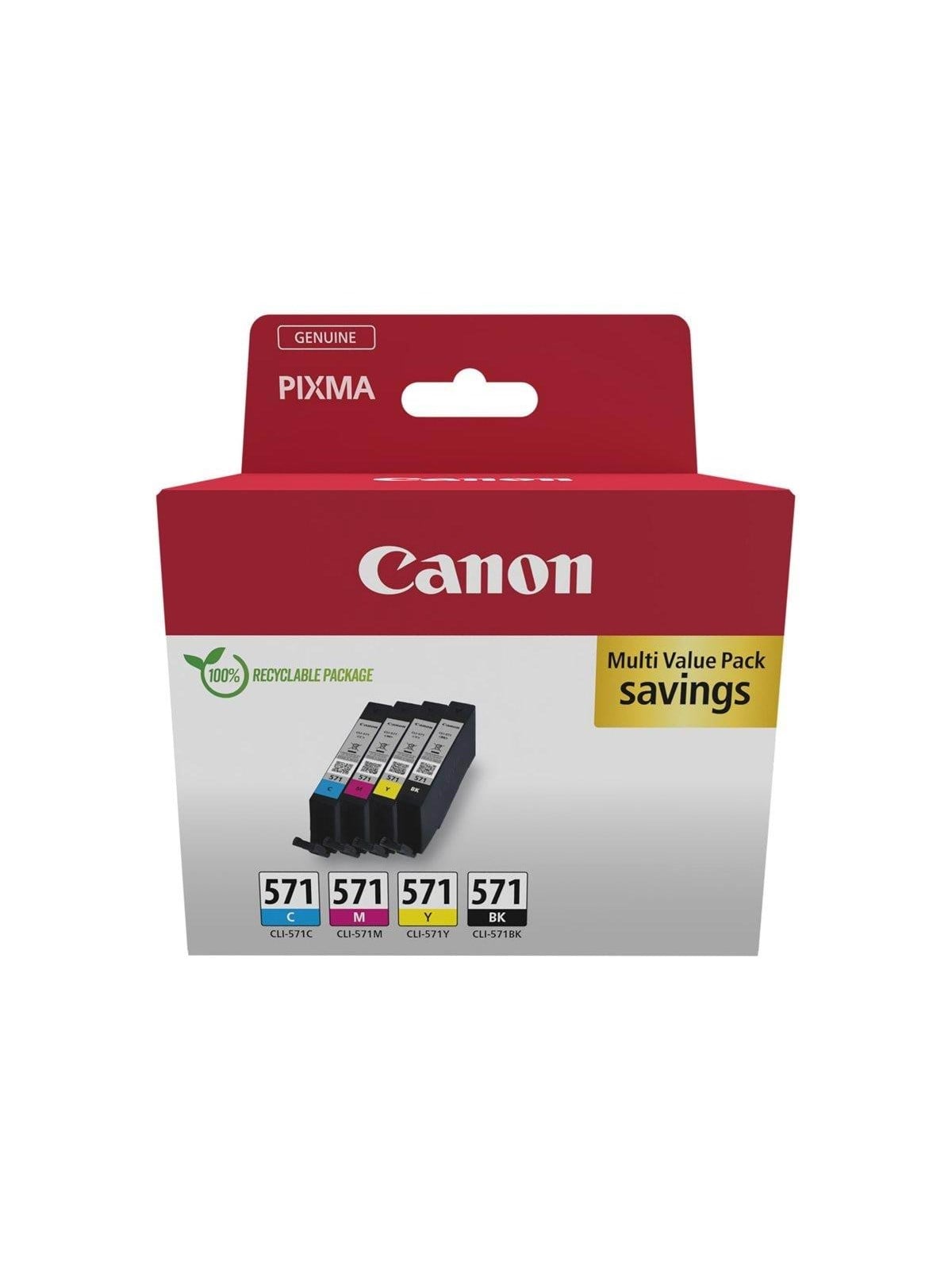 Canon Cli-571 / 0386c008 C/m/y/bk Multi - Druckerzubehoer Tinte Toner