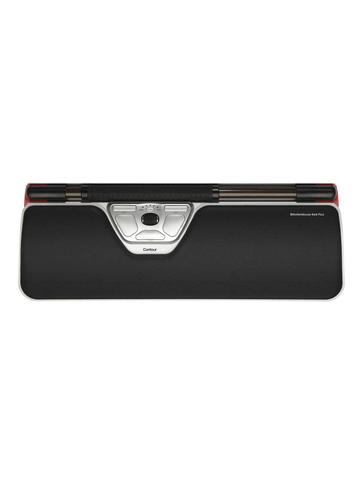 Contour Rollermouse Red Plus - Zentrales Zeigegerät (Silber) - Maus - Cdrmred20210