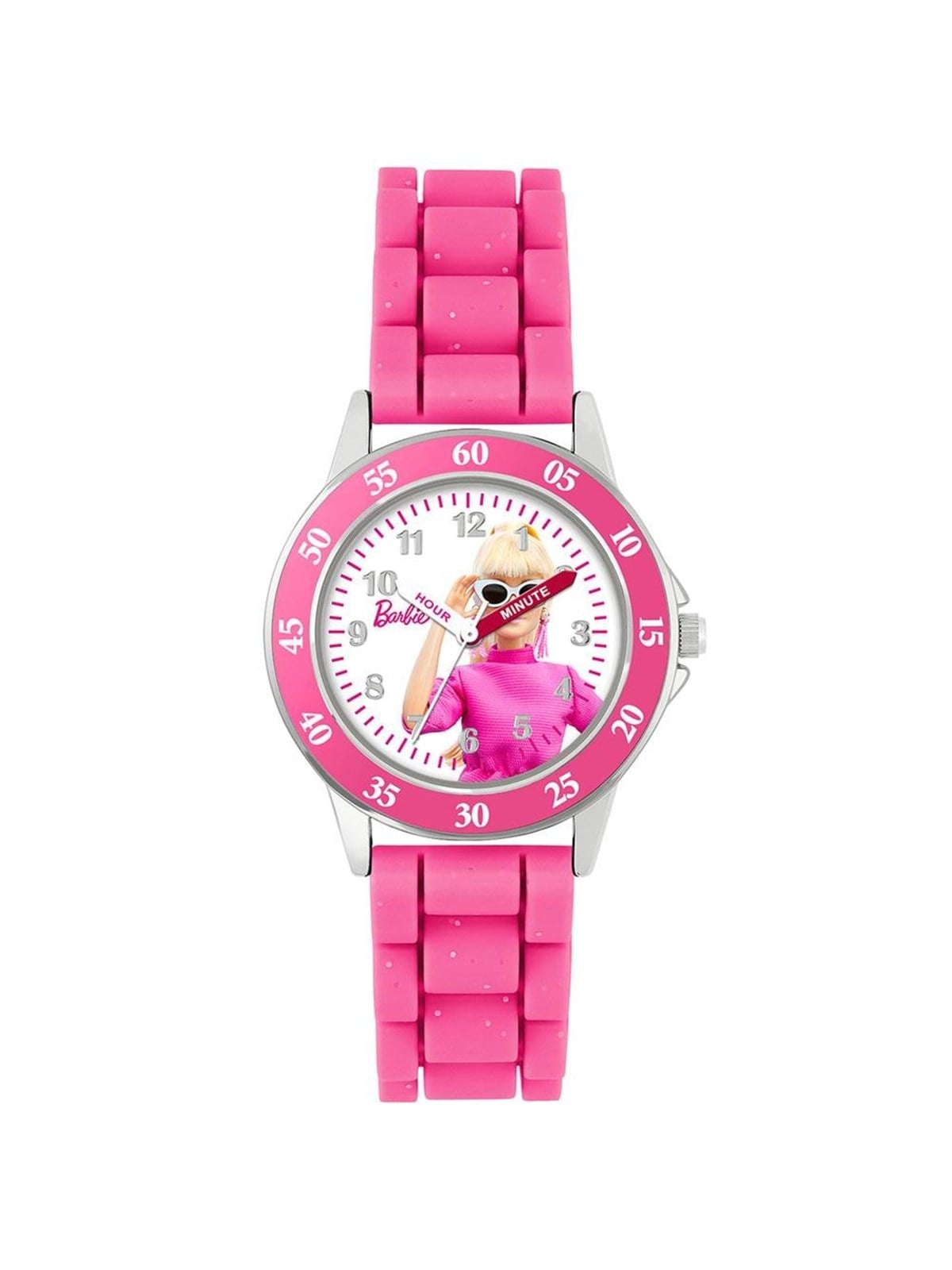 Peers Hardy - Barbie Pink Time Teacher - Uhr - Merchandise - 5018479127239