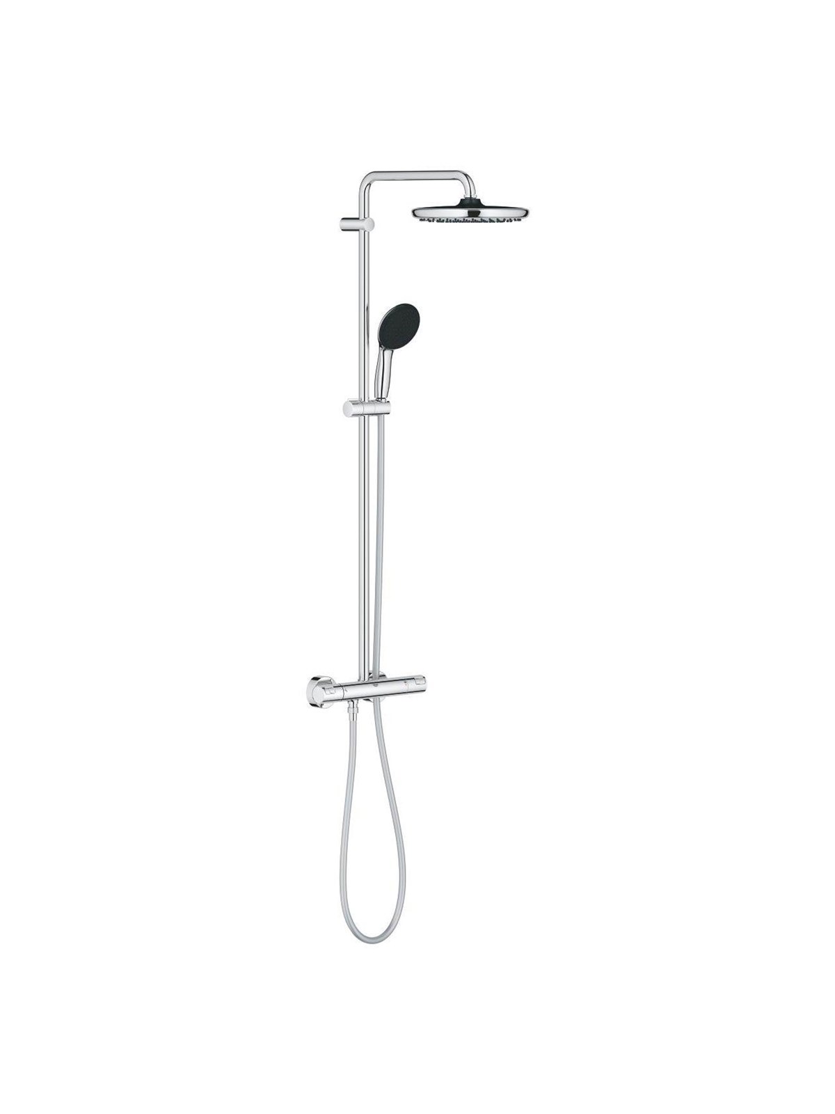 Grohe Vitalio Start 250 Thm Duschsystem Wand 8,5 L/min., Chrom - Dusch Und Montagezubehoer - 26677001