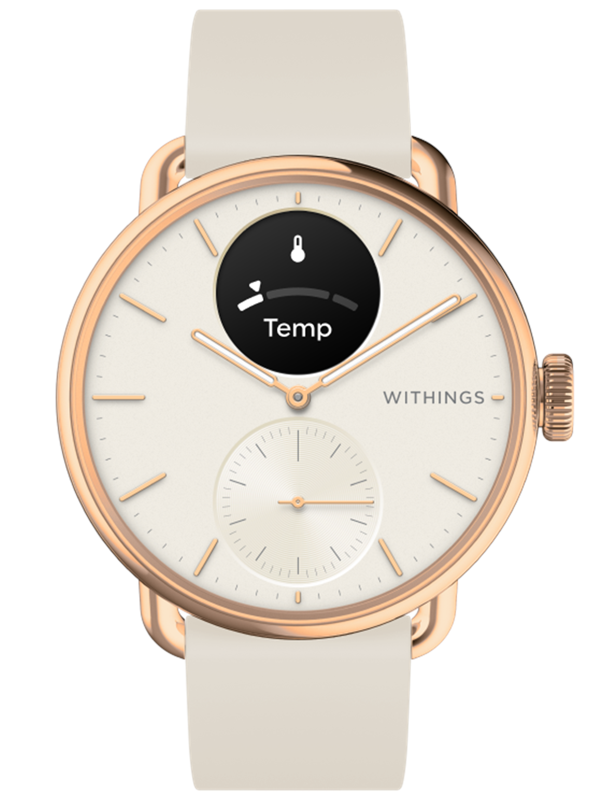 Withings Scanwatch 2 - 38mm - Rose Gold - Smartwatches Pulsuhren Sportuhren Schrittzaehler - Hwa10-model 3-all-int