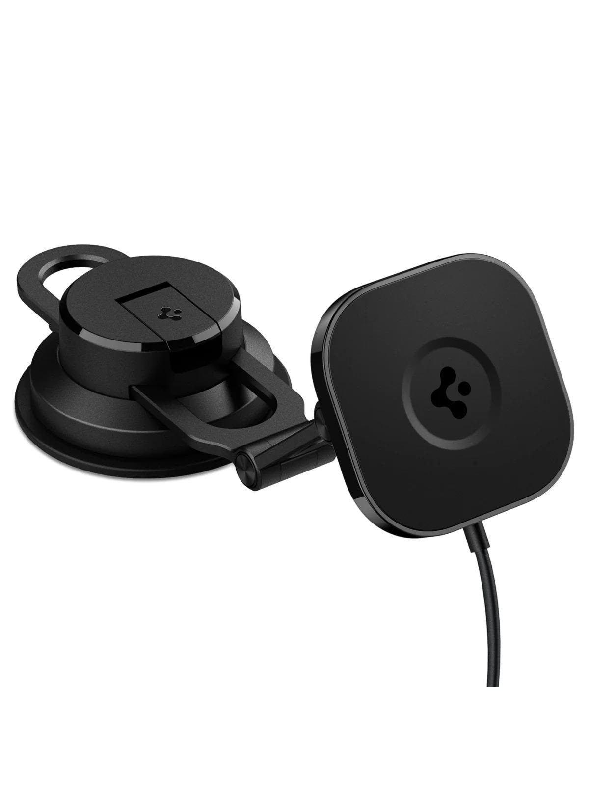 Spigen Onetap 3 Pro Wireless Car Charger Mount Magsafe Dashboard/windshield Its35w-3 - Black - Handys Anderes Zubehoer - Acp04629