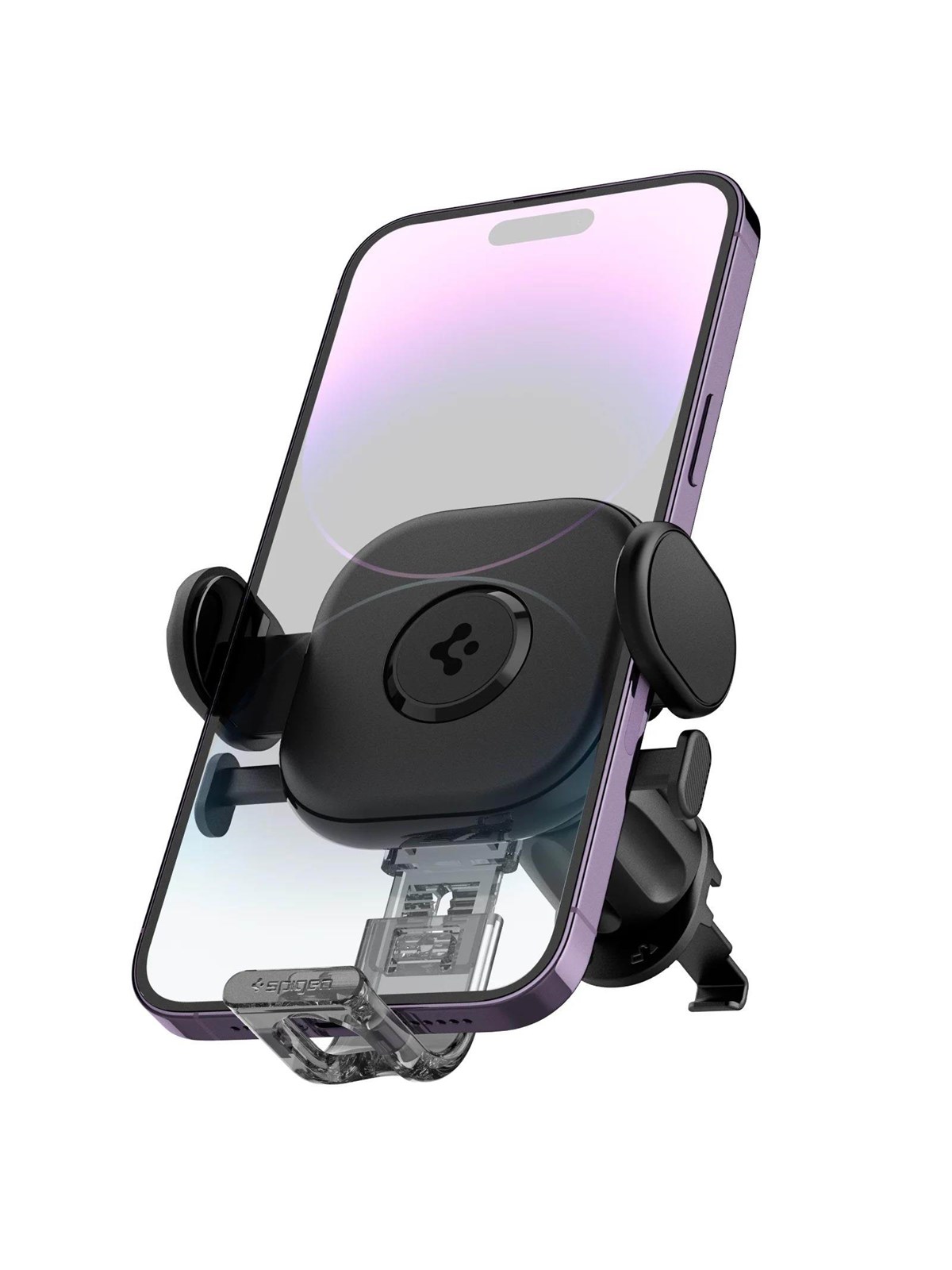 Spigen Onetap Universal Car Mount Airvent Uts12 - Black - Handys Anderes Zubehoer - Acp05507
