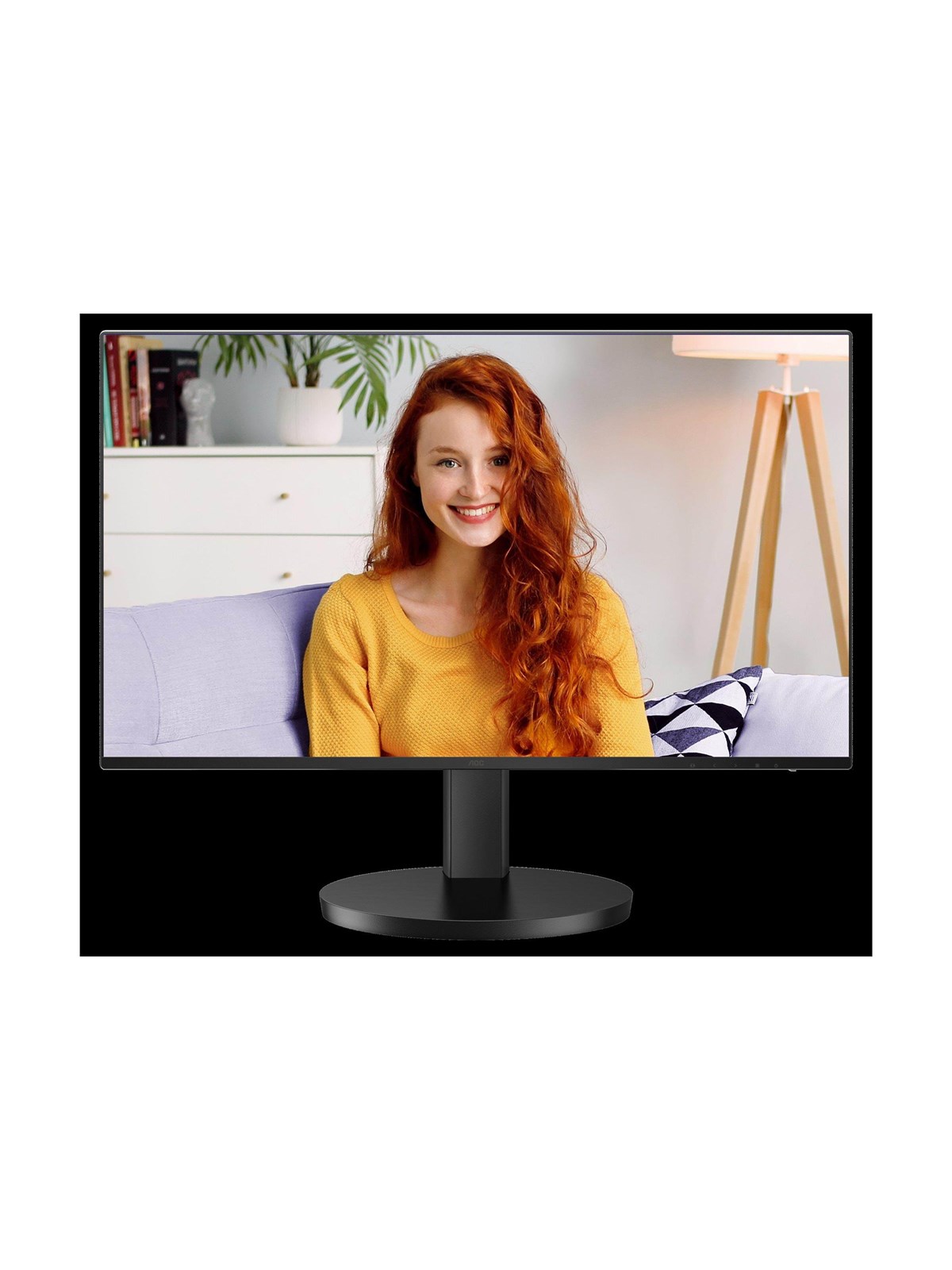 24" Aoc Basic-line 24b3cf2 - 1920x1080 (Fhd) - 100hz - Ips - 65w Usb-c - Bildschirm