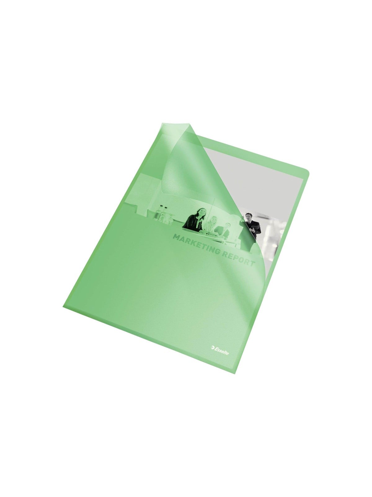 Esselte Folder 105my A4 Bag of 10 Green Image