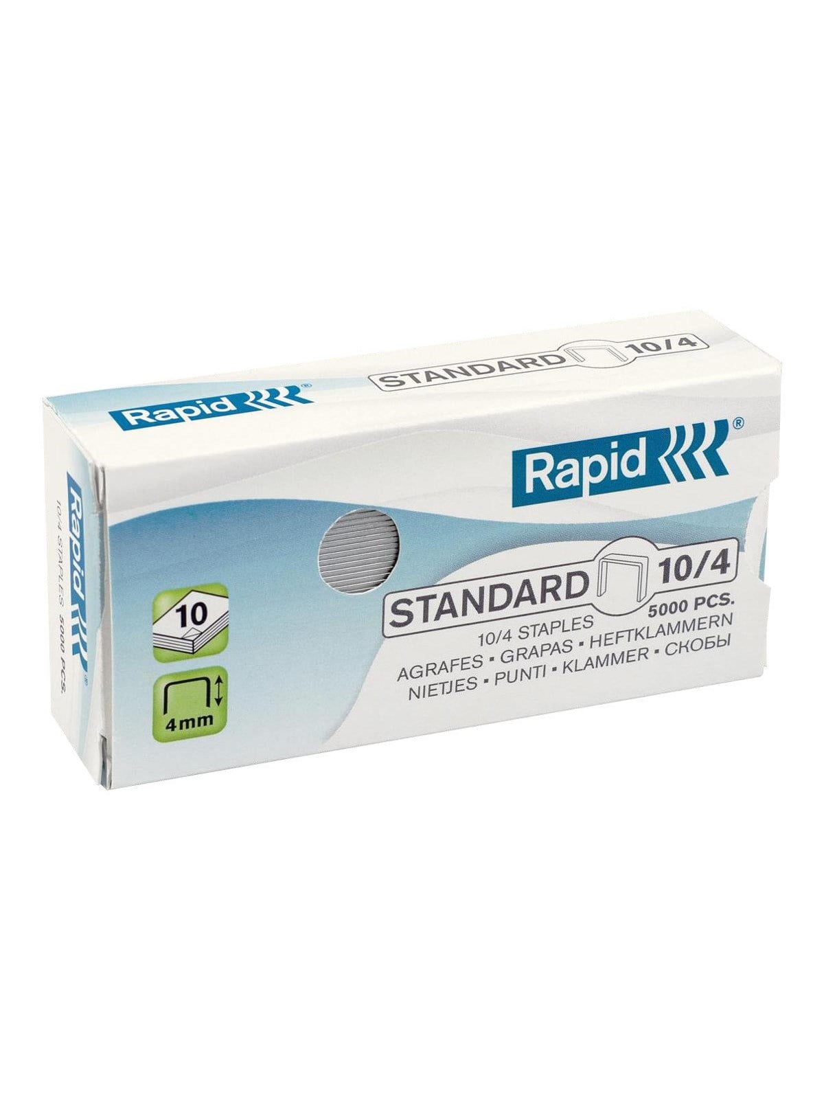 Rapid Standard - staples - 10/4 - 4 mm - pack of 5000 Image