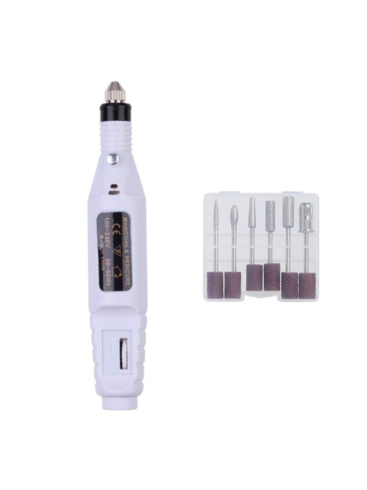 Uniq Elektrisk Neglefil - White - Sonstige Koerperpflege - 6724-1