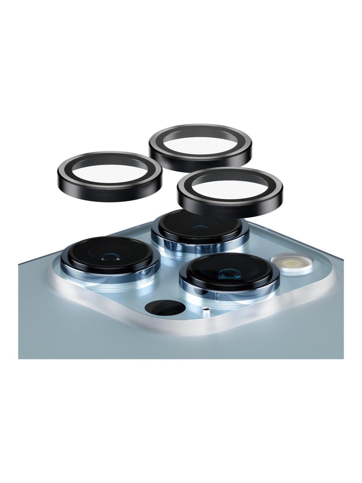 Panzerglass Hoops Camera Lens Protector For Iphone 13 Pro | 13 Pro Max | Black - Handys Anderes Zubehoer - Panzer1143