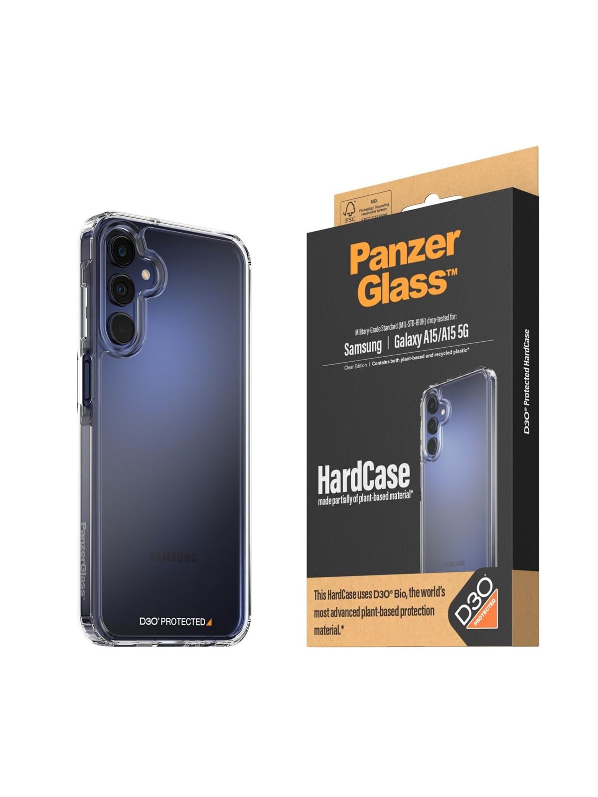 PanzerGlass HardCase with D3O Samsung Galaxy A15 | A15 5G Image
