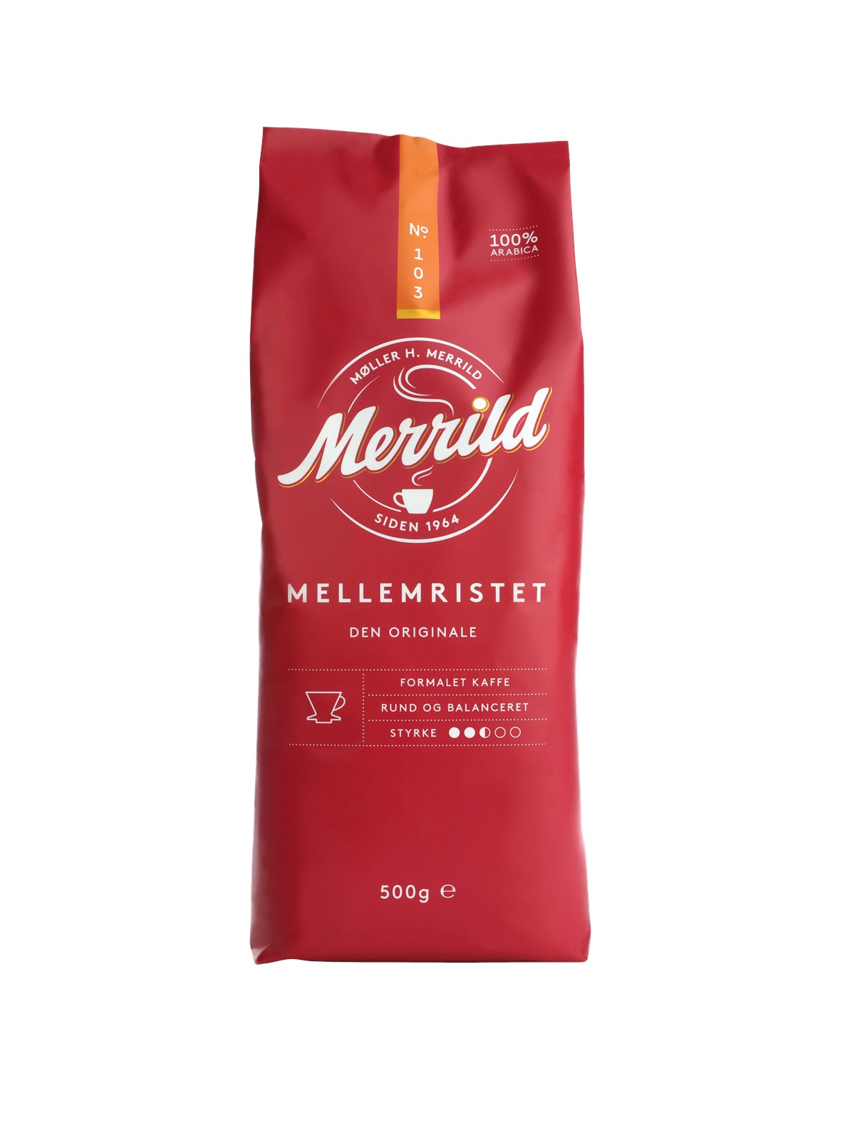 Merrild No. 103 - 500 g. - Kaffeezubereitung - 70084