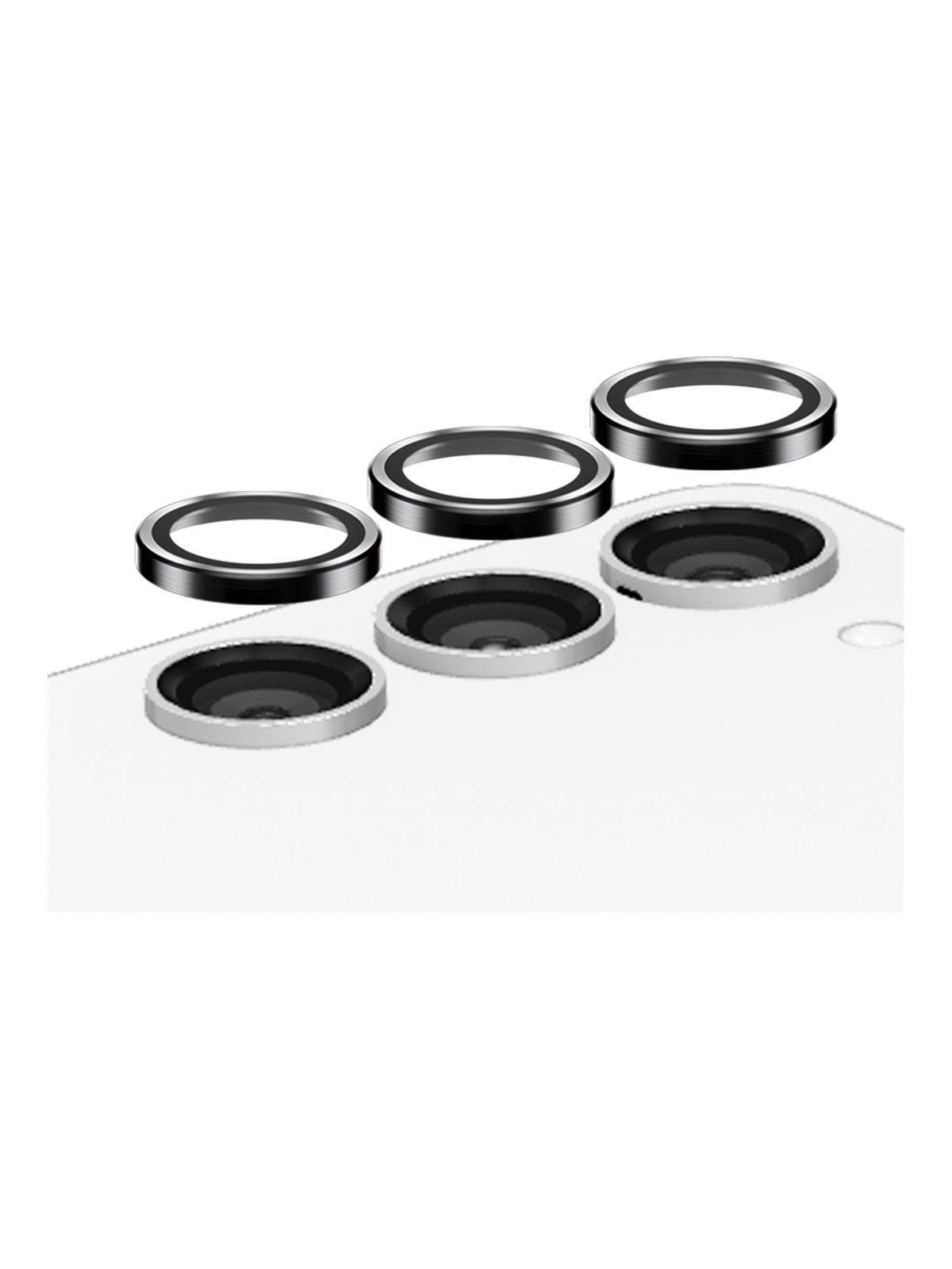 Panzerglass Hoops Camera Lens Protector Samsung Galaxy S23 FE | Black - Handys Anderes Zubehoer - Panzer0460
