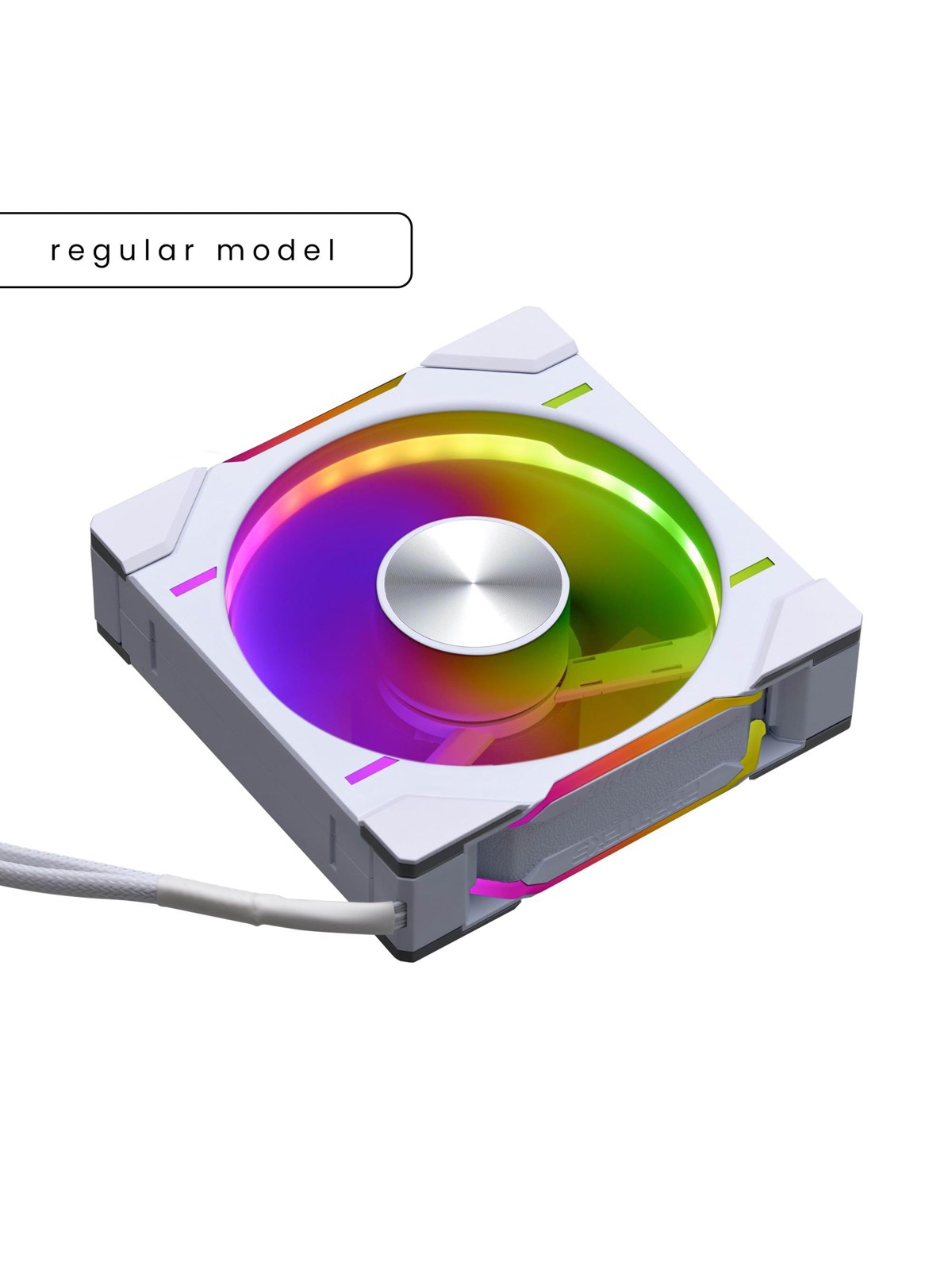 Phanteks D30-120 D-rgb Regular - Case Fan - Gehäuselüfter - 120mm - Weiß - Gehaeuseluefter - Ph-f120d30_Drgb_Pwm_Wt01