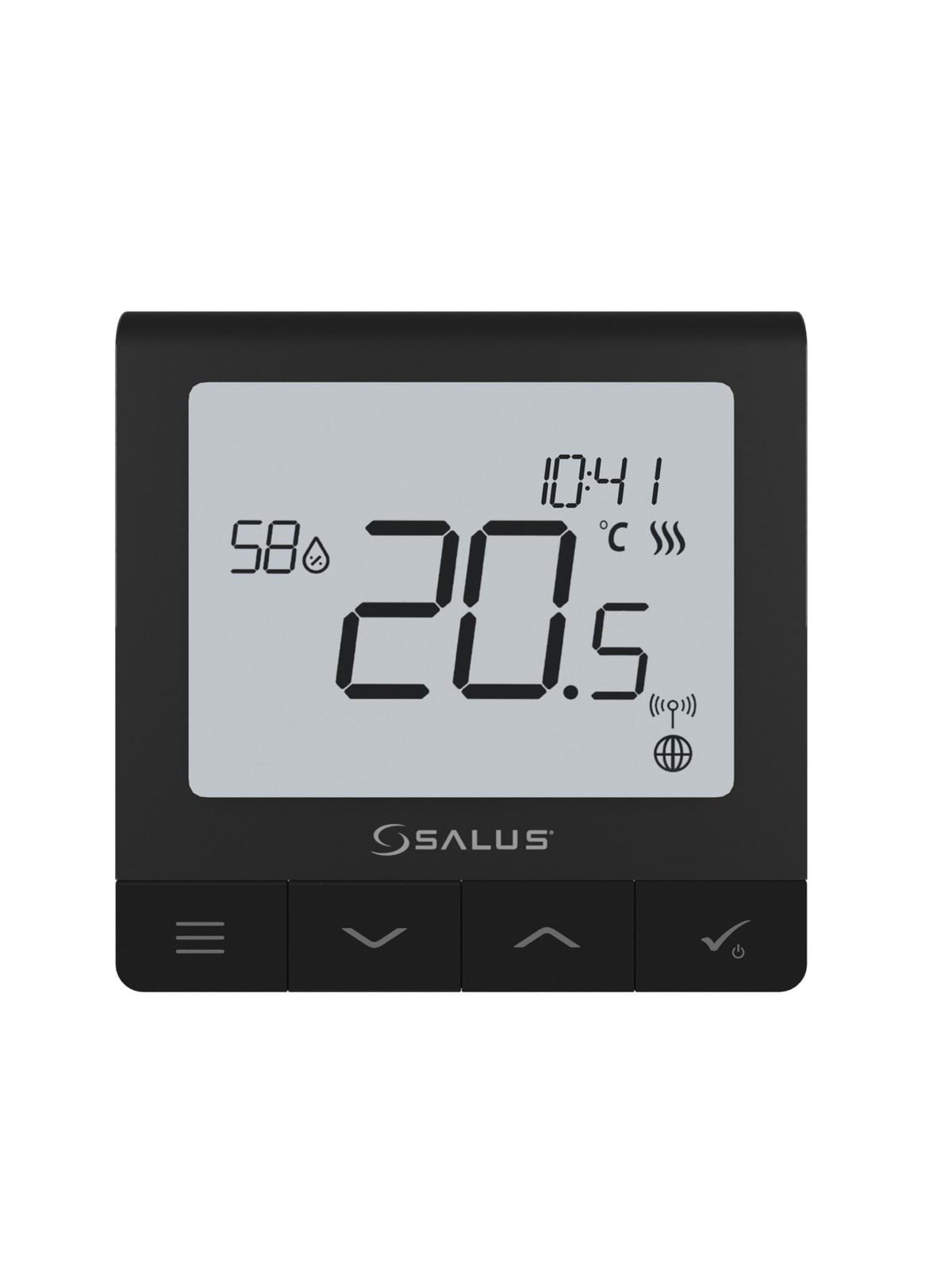 Salus Roomthermostat Quantum SQ610BRF black Image