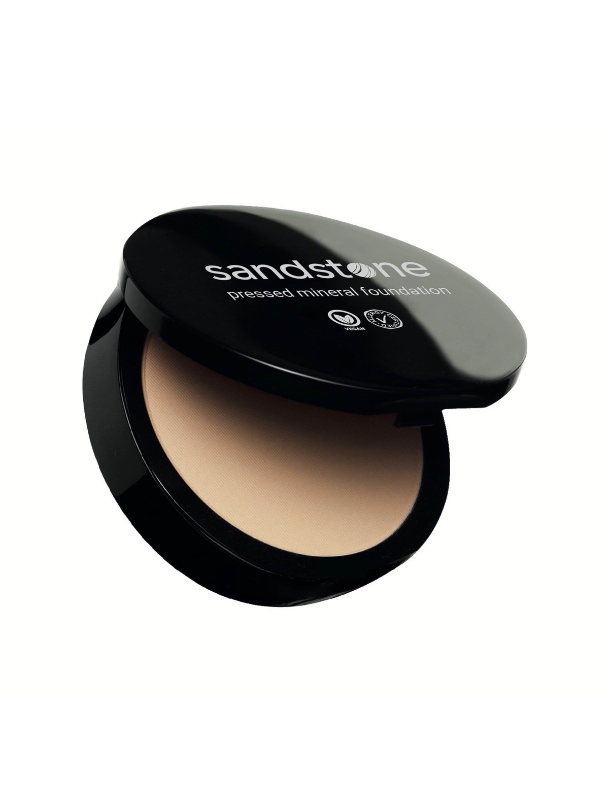 Sandstone Pressed Mineral Foundation C3 Warm Ivory - Make Up - 5713584003255