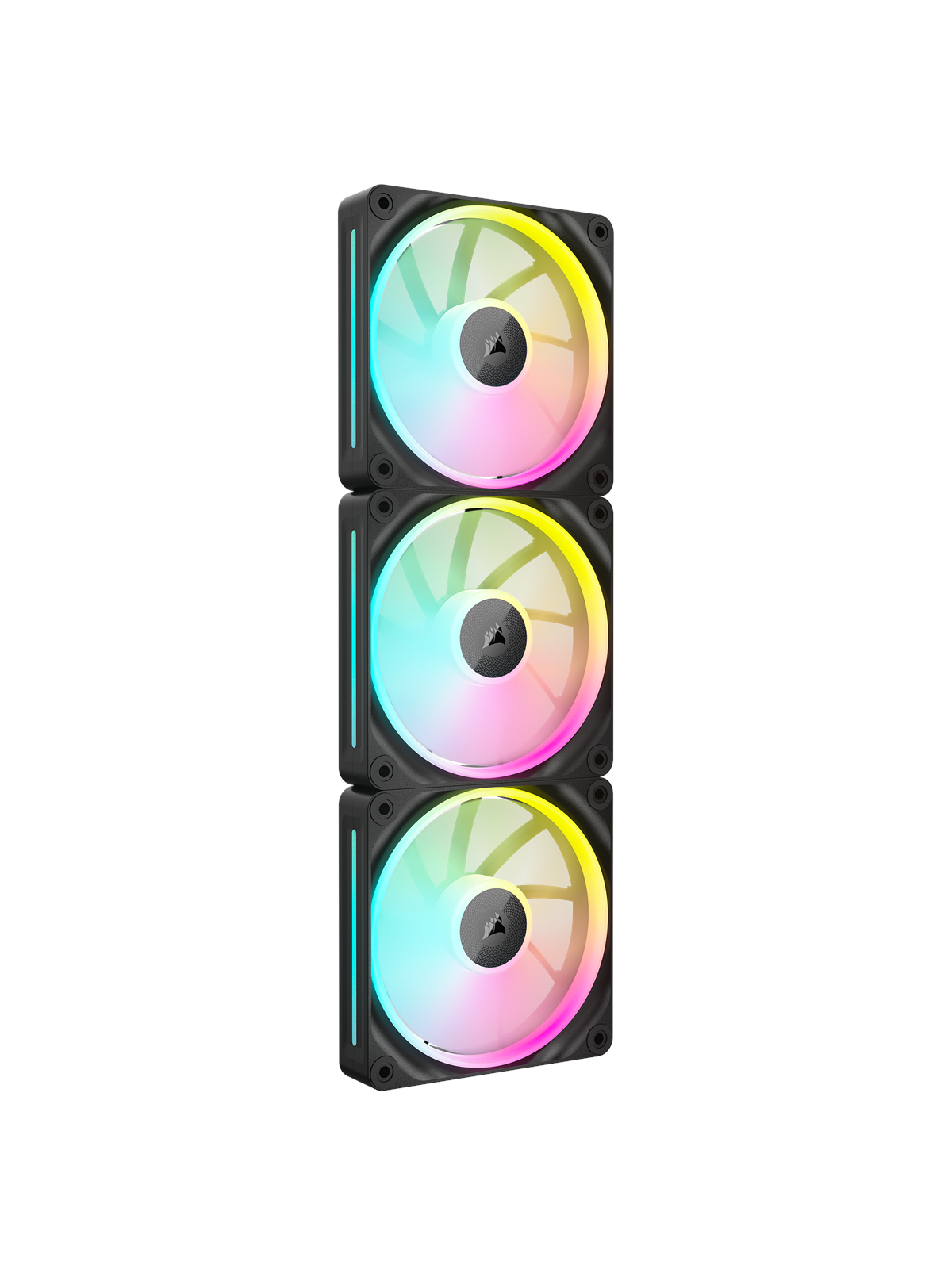 Corsair Icue Link Lx120 3-pack - Gehäuselüfter - 120mm - Schwarz - 36 Dba - Gehaeuseluefter - Co-9051026-ww