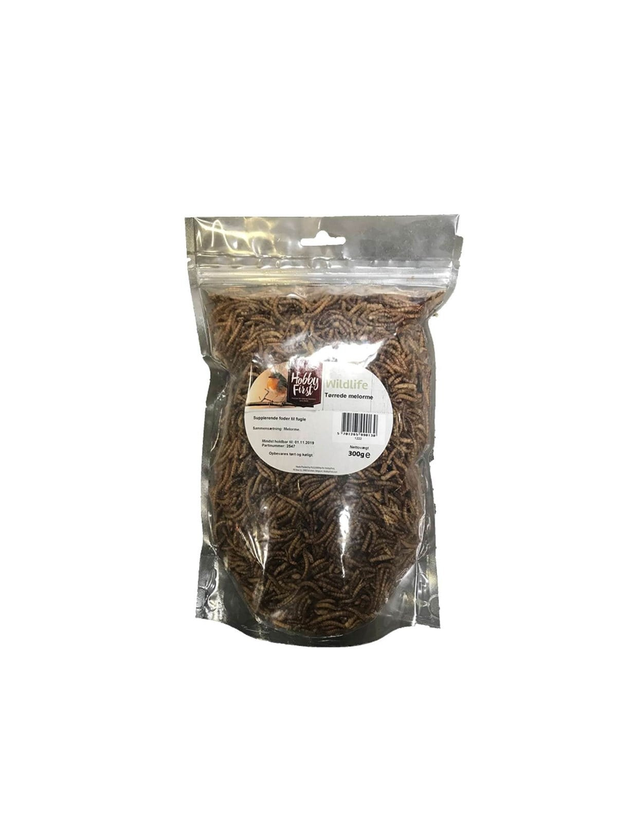 Hobby First Mehlwürmer Natürlicher Proteinreicher Snack 300g - Essen Snacks Vitamine - 1222