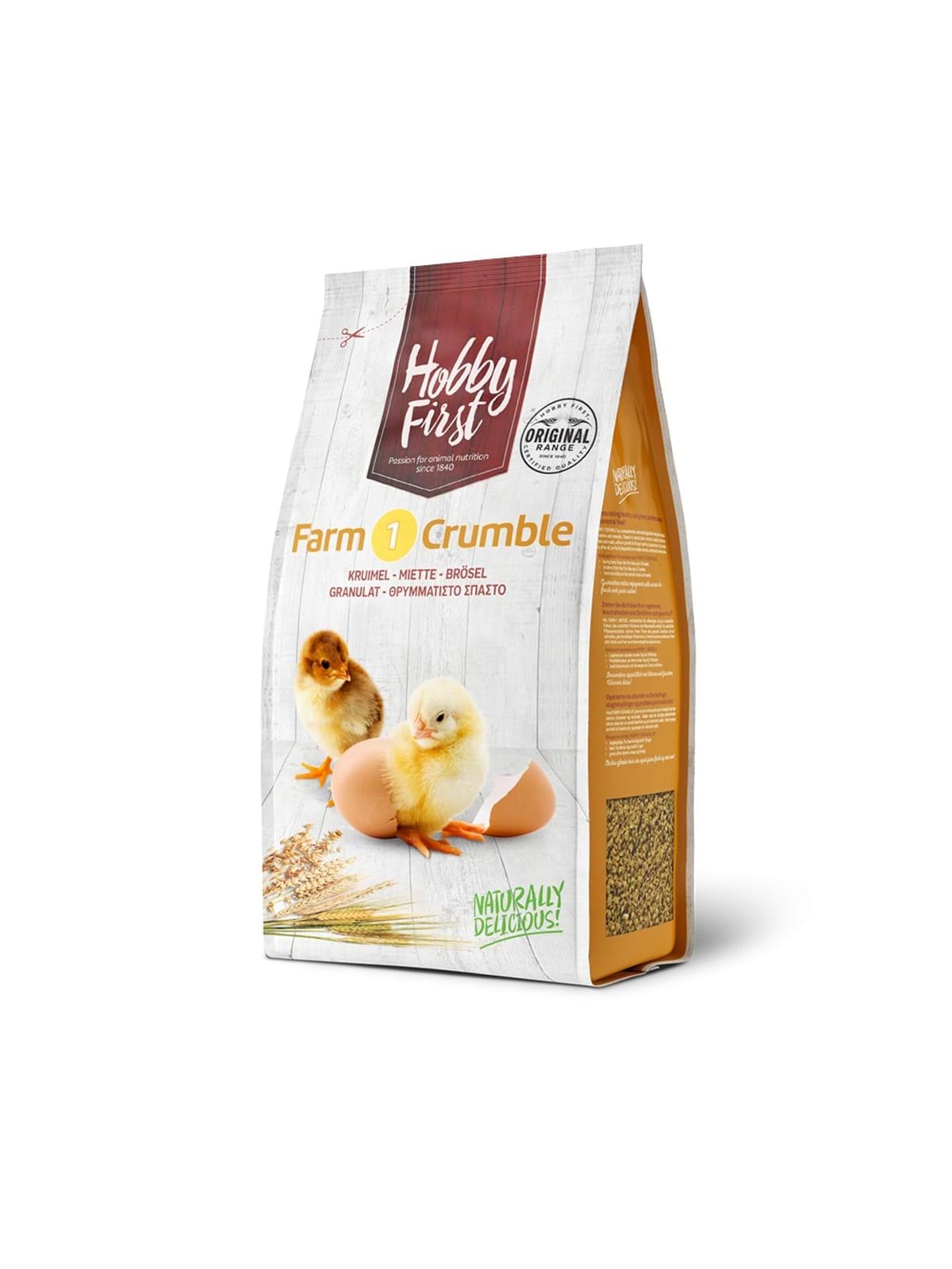 Hobby First Farm 1 Crumble Starter Feed For Chicks 4kg - Essen Snacks Vitamine - 30000004