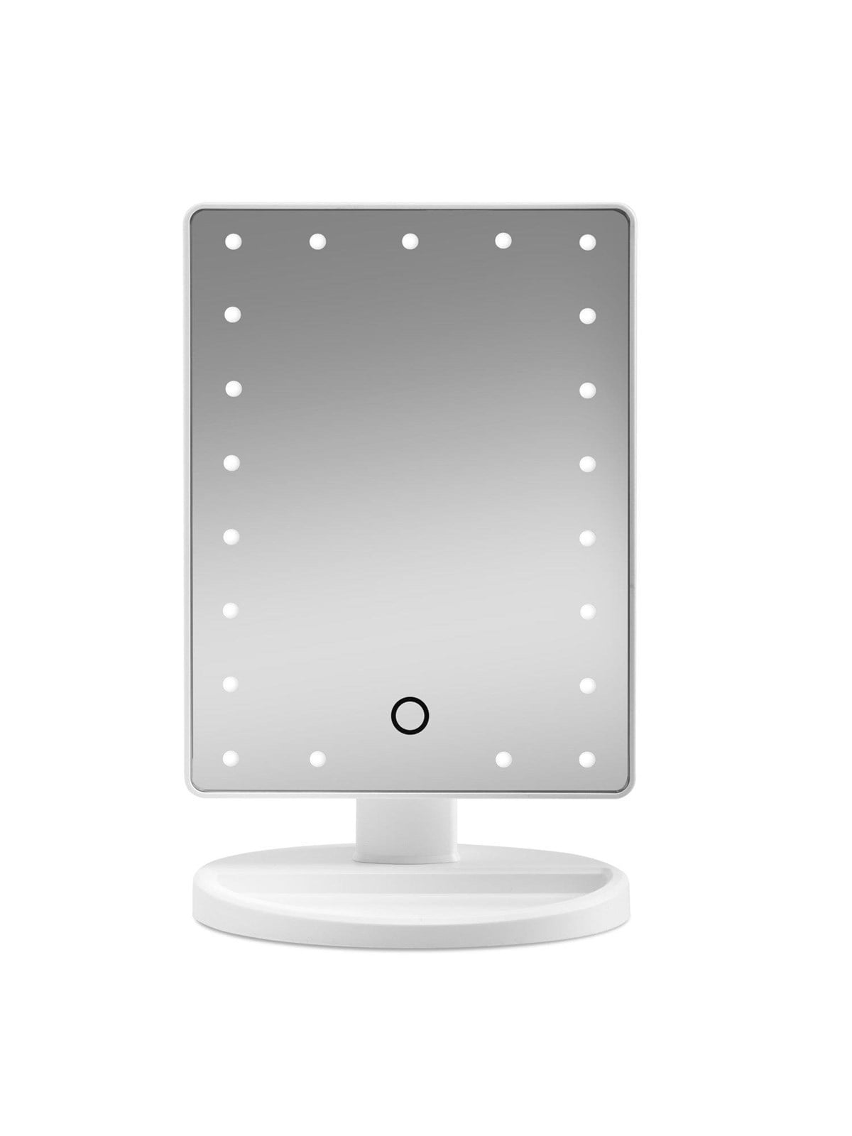 Gillian Jones Makeup Mirror w. Heart Led Light & Touch Function White - Kosmetik Spiegel - 5713982011500
