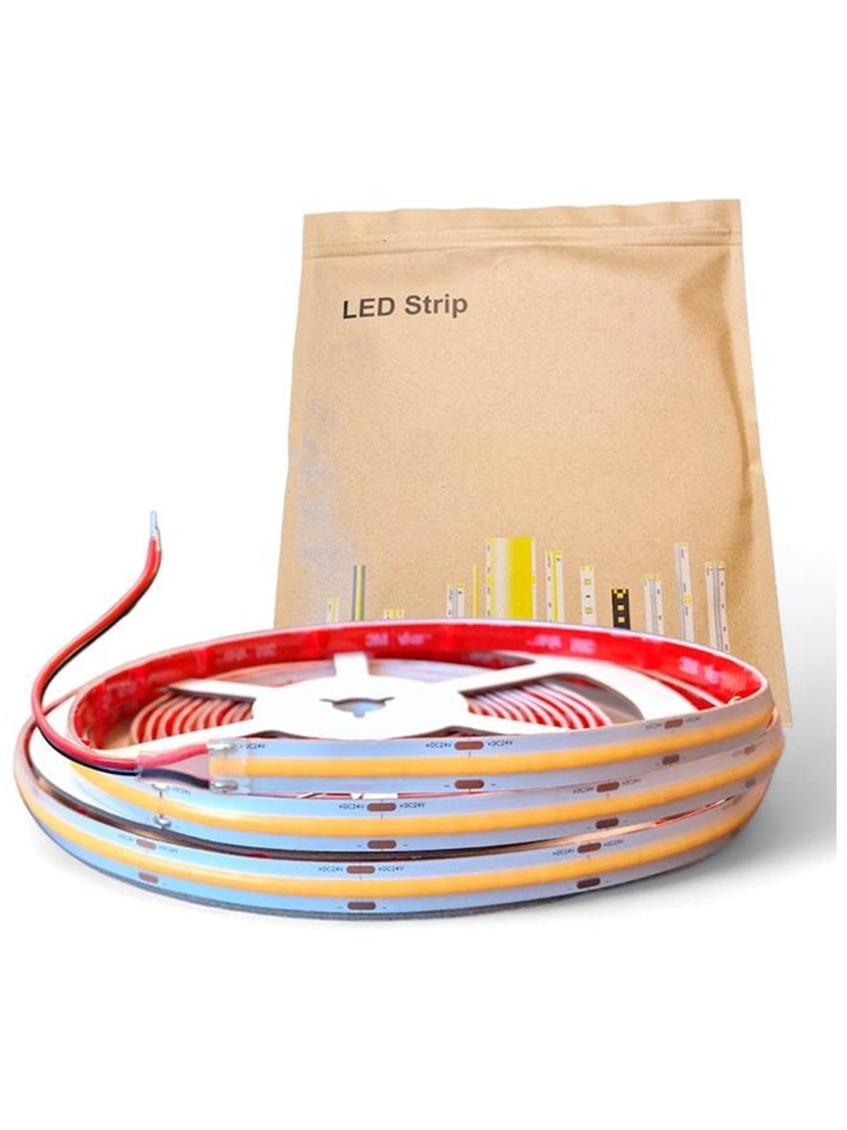 HiluX Longline COB LED Strips - 24V - 7W - 500lm/m - 3000K - CRI95+ - 5m - IP65 Image