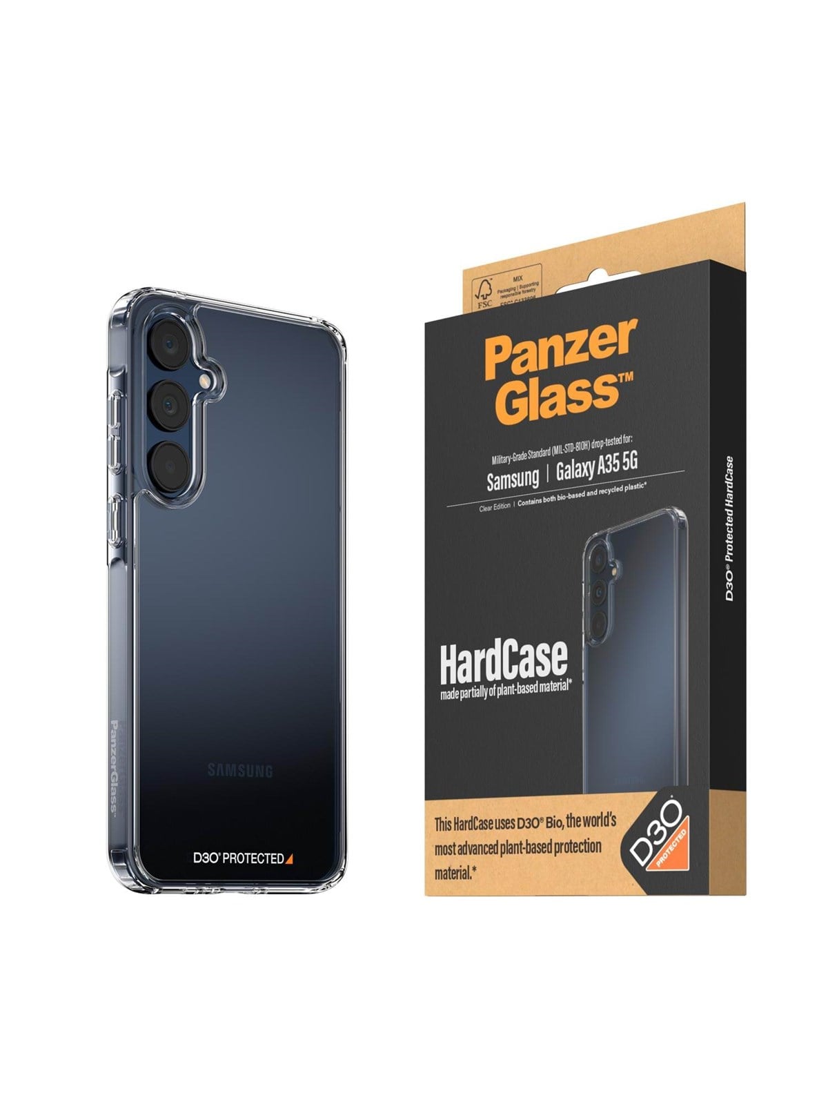 Panzerglass Hardcase With D3o Samsung Galaxy A35 5G - Handys Cover Cases - Panzer0469
