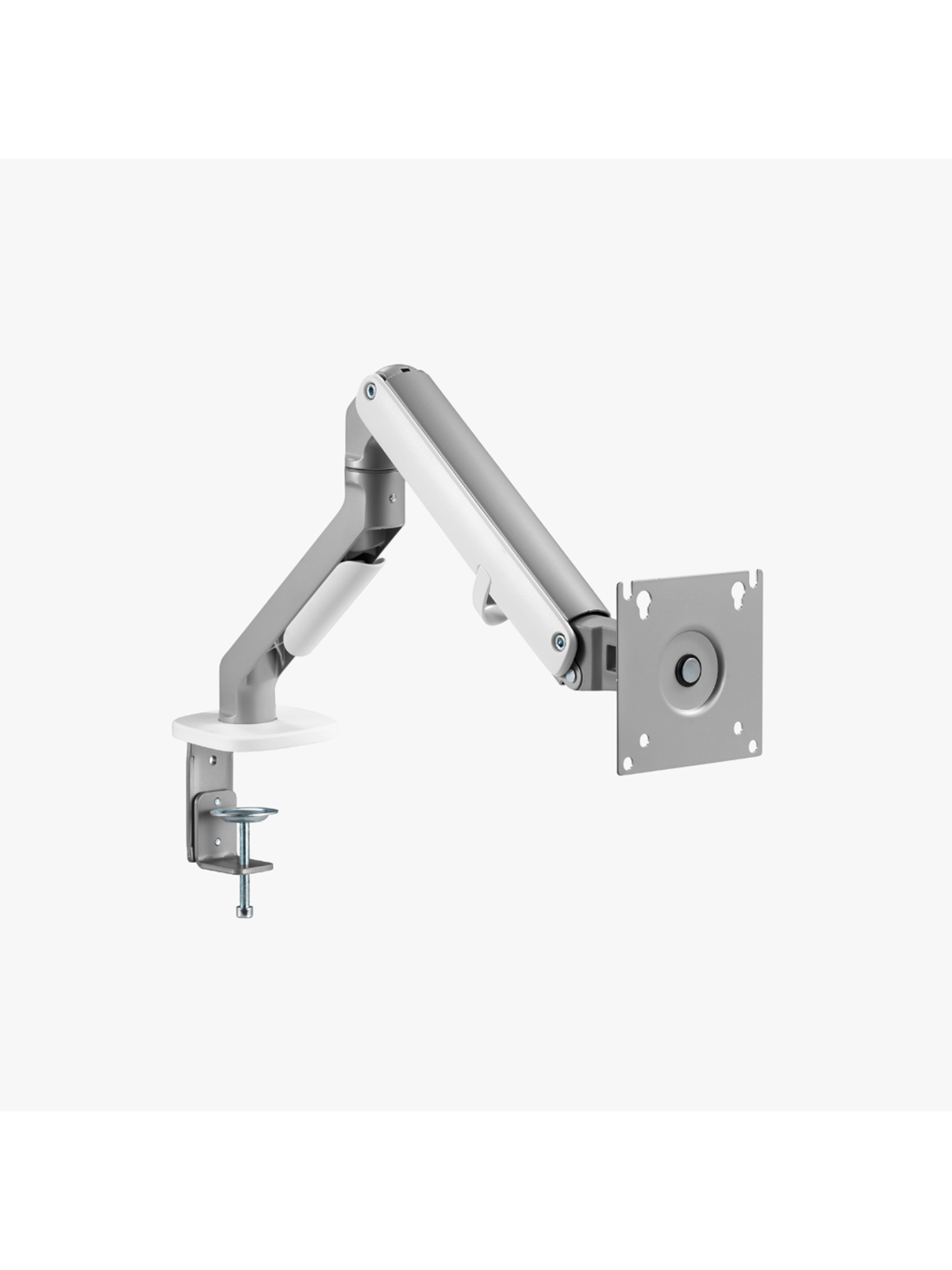 Alterzone Arm Chroma Einzel-monitorarm, Weiß - Monitorhalterung - Alzarm-crm-w