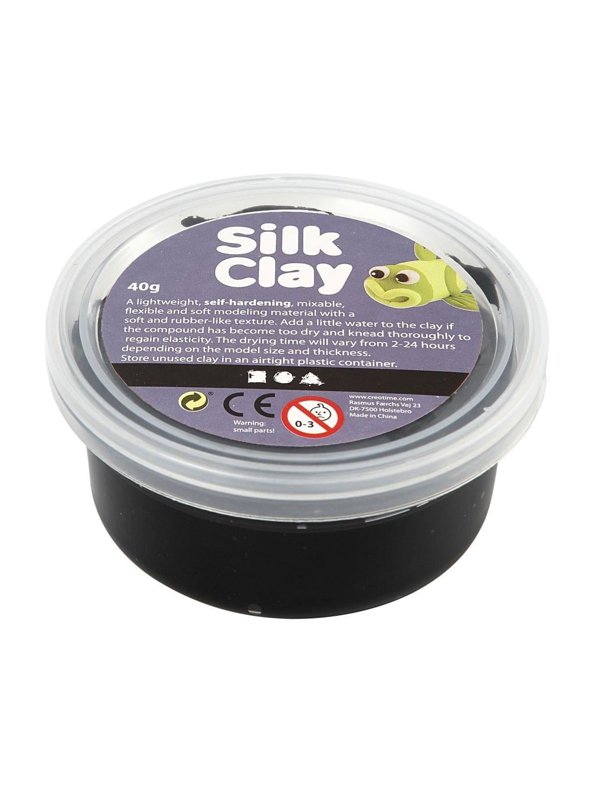 Silk Clay - Black 40gr.