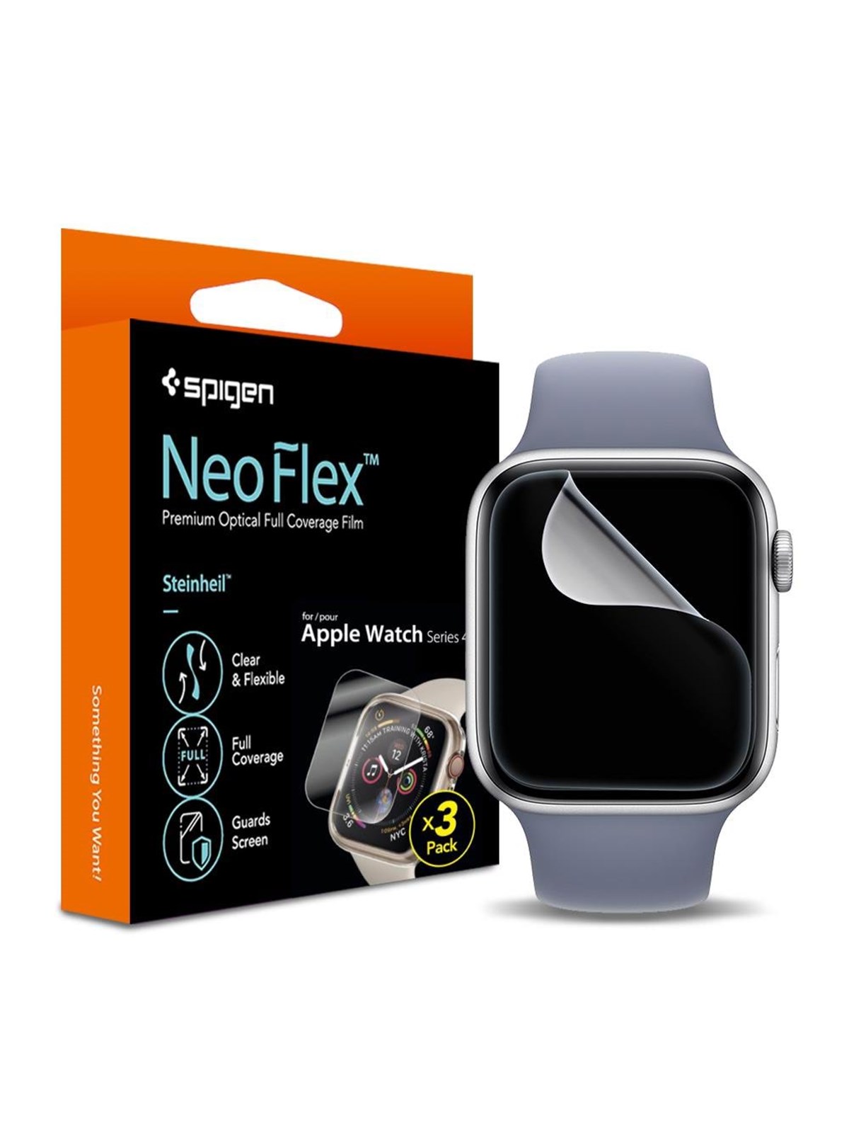Spigen Film Neo Flex - Apple Watch 41mm/40mm - Smartwatch Accessories - 061fl25575
