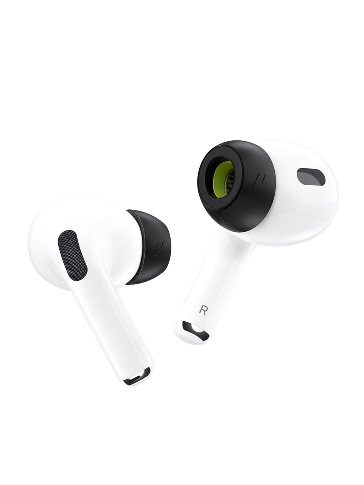 Keybudz Hyperfoam Memory Foam Tips For Airpods Pro - Handys Anderes Zubehoer - App2_S9_Blk_AS