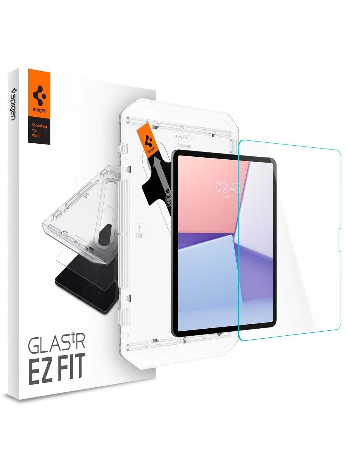 Spigen Glass tR EZ Fit 1 Pack - Ipad Air 13" 2024/2025 - Handys Schutzfolie - Agl07803