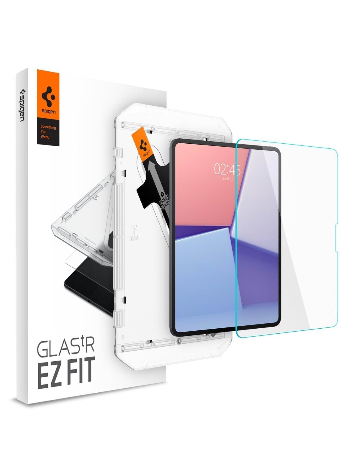 Spigen Glass tR EZ Fit 1 Pack - Ipad Pro 13" 2024 - Handys Schutzfolie - Agl07793
