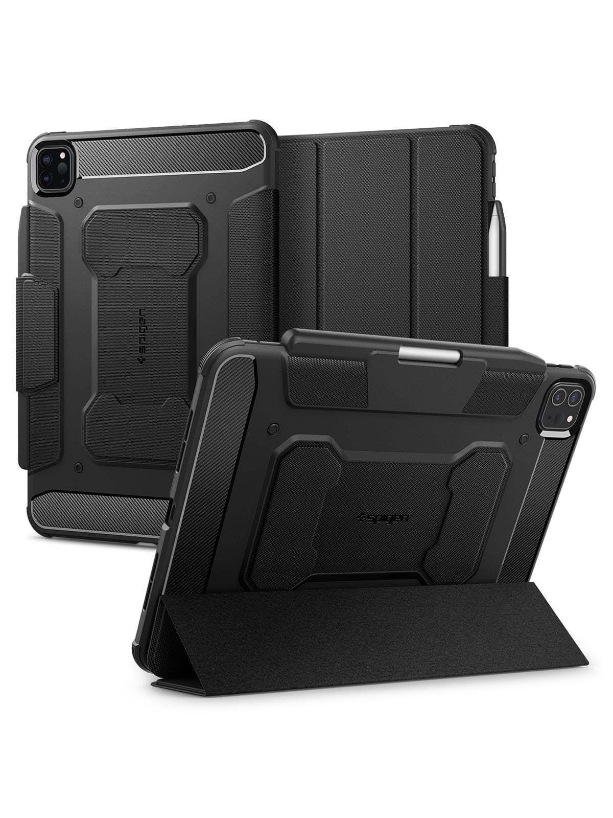 Spigen Rugged Armor Pro - Black - Ipad Pro 11" 2024 - Tablets Cover Case - Acs07017