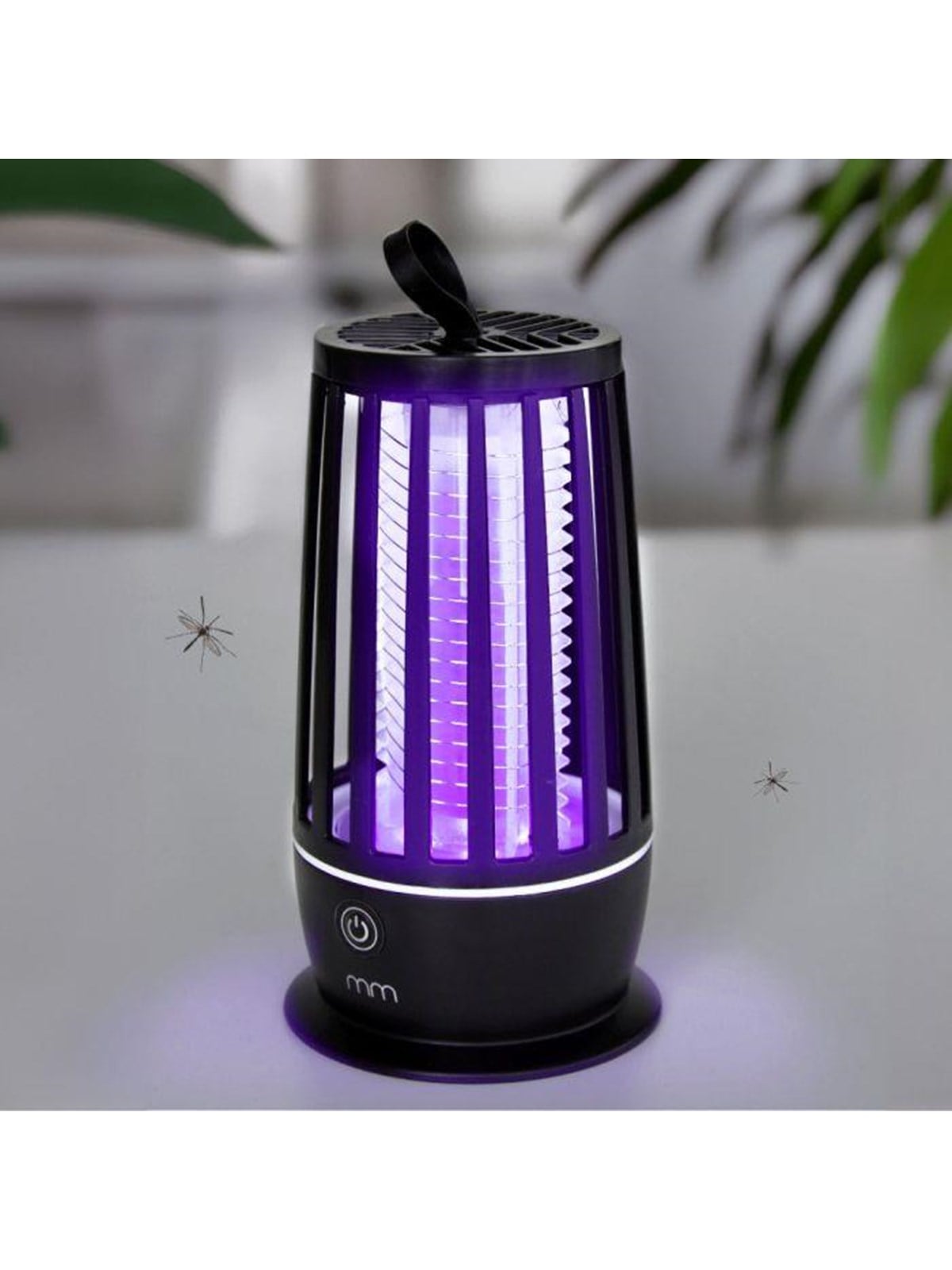 Mikamax Wiederaufladbare Mückenfalle Lampe Mit Uv-licht - Elektrischer Insektenvernichter Für Innen & Außen - Gadget - 05123