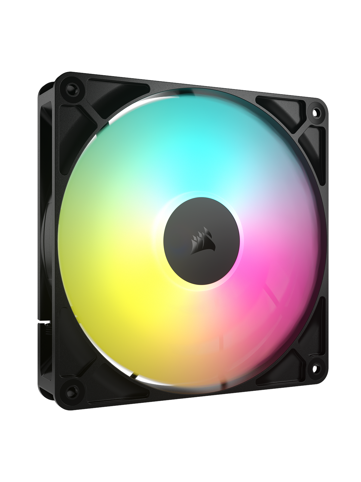 Corsair Rs140 Argb - Gehäuselüfter - 140mm - Schwarz Mit Rgb Led - 36 Dba - Gehaeuseluefter - Co-9050182-ww