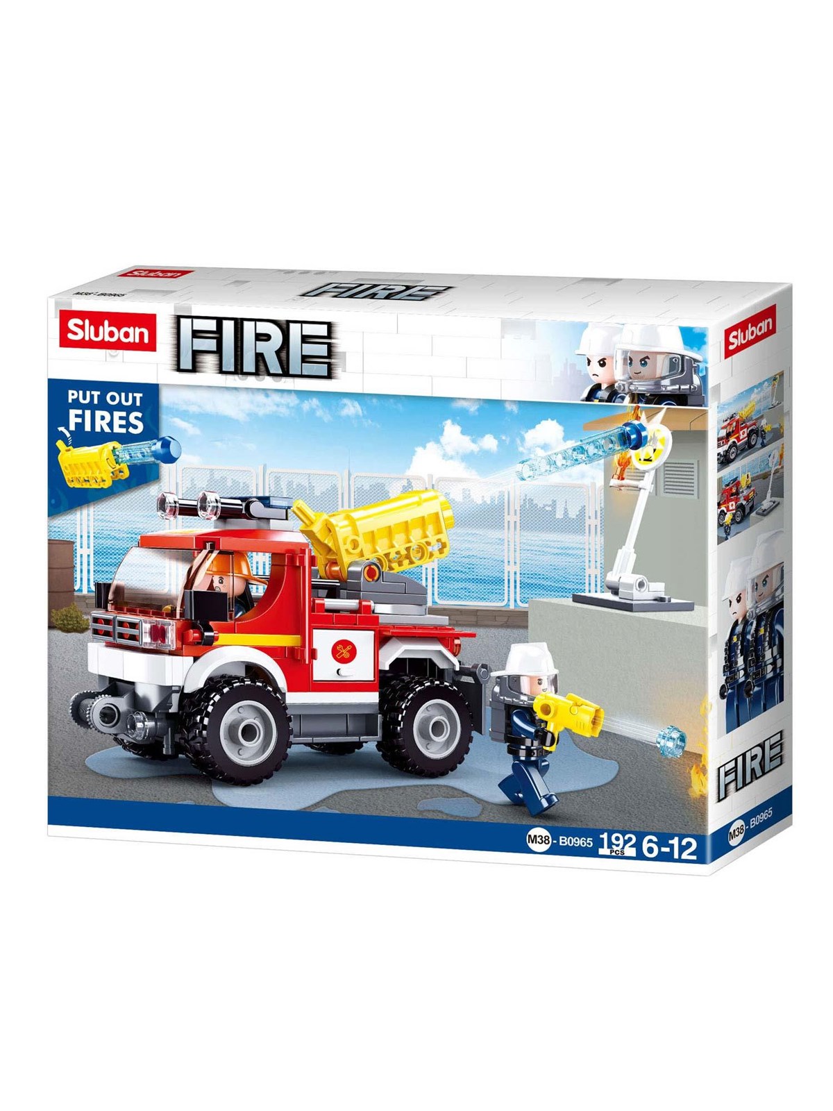 Sluban Off-road Fire Fighting Vehicle