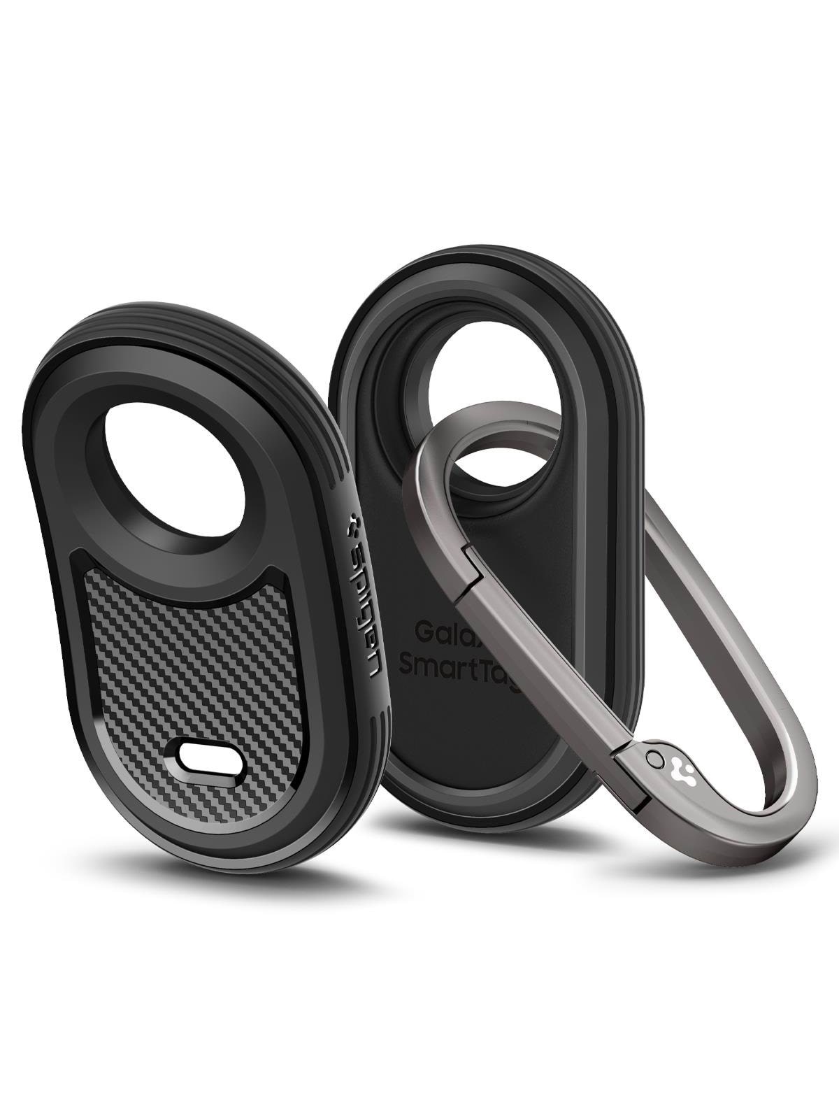 Spigen Rugged Armor - Black - Samsung Galaxy Smart Tag 2 2023 - Handys Anderes Zubehoer - Acs06271