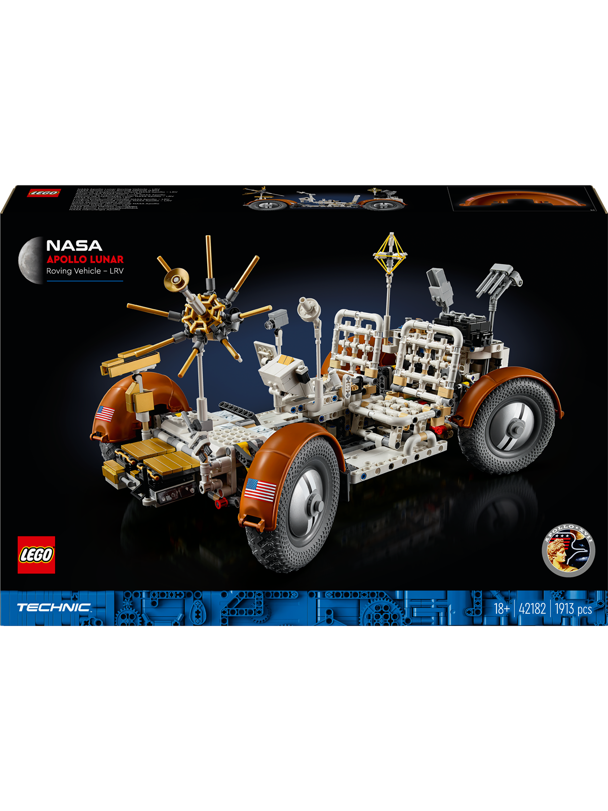 Lego Technic 42182 Nasa Apollo Lunar Roving Vehicle (Lrv)