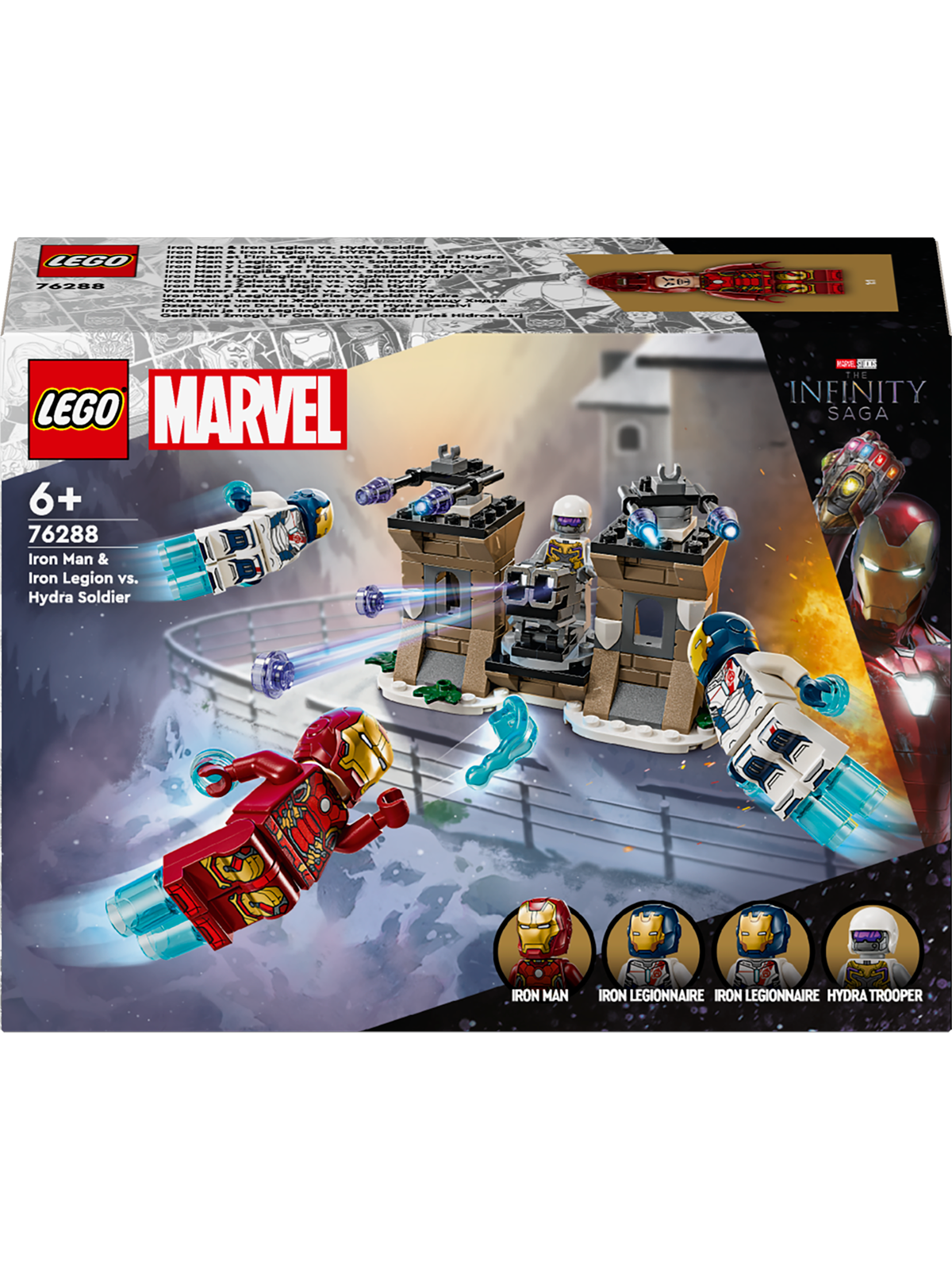Lego Super Heroes Marvel 76288 Iron Man & Iron Legion vs. Hydra-soldat
